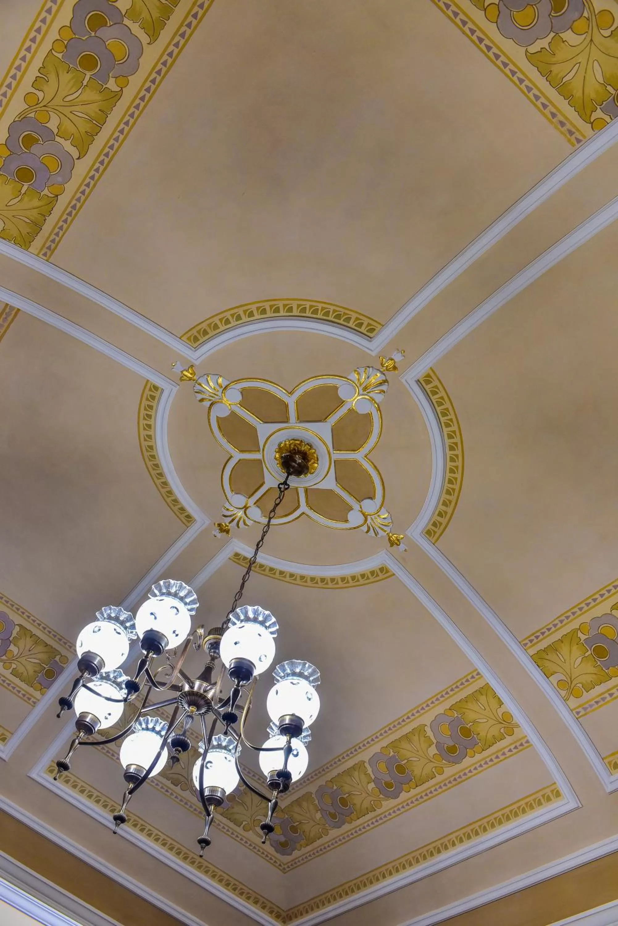 Decorative detail in Palazzo degli Affreschi