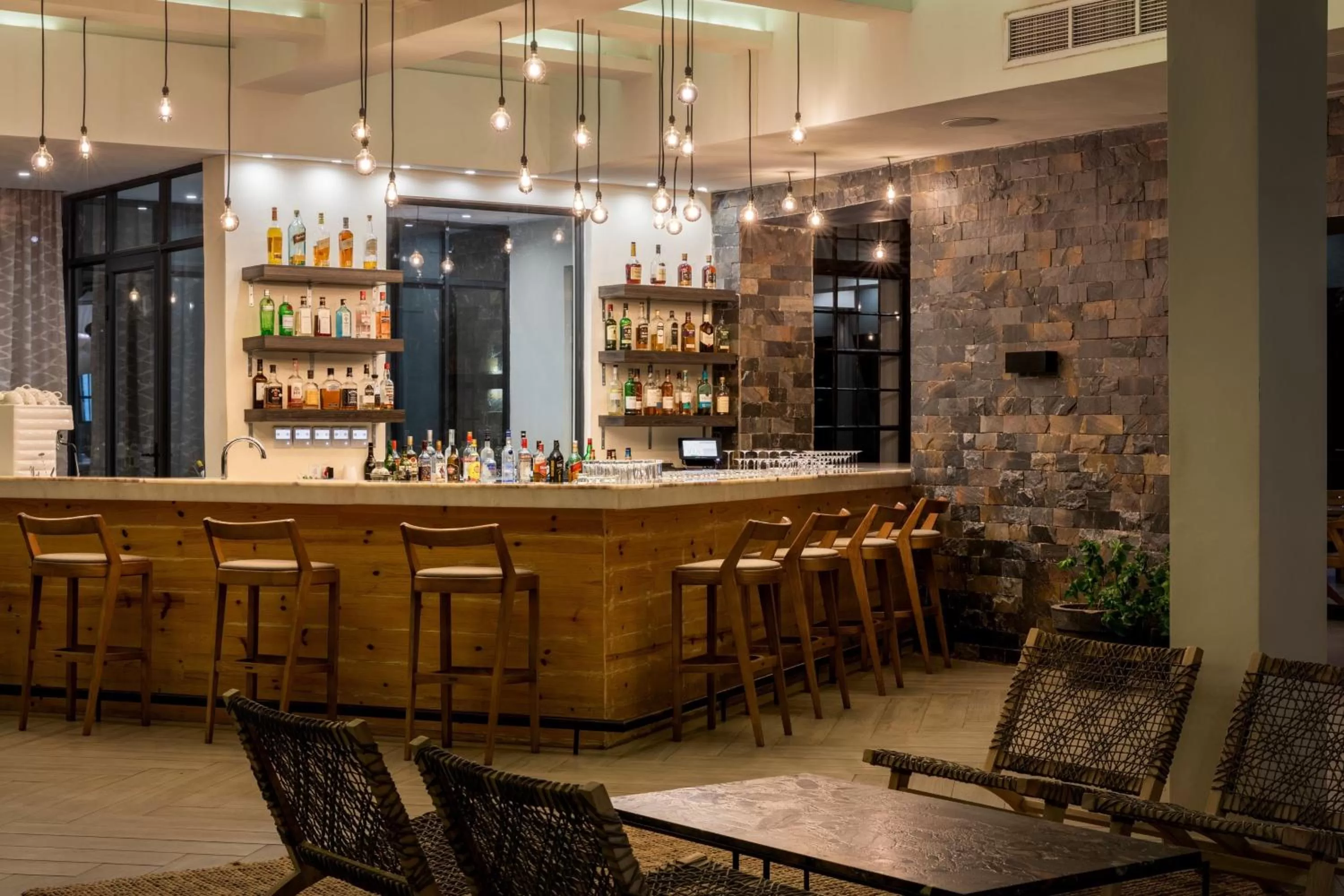 Lounge or bar in Ciêla, Lusaka, a Tribute Portfolio Resort and Spa