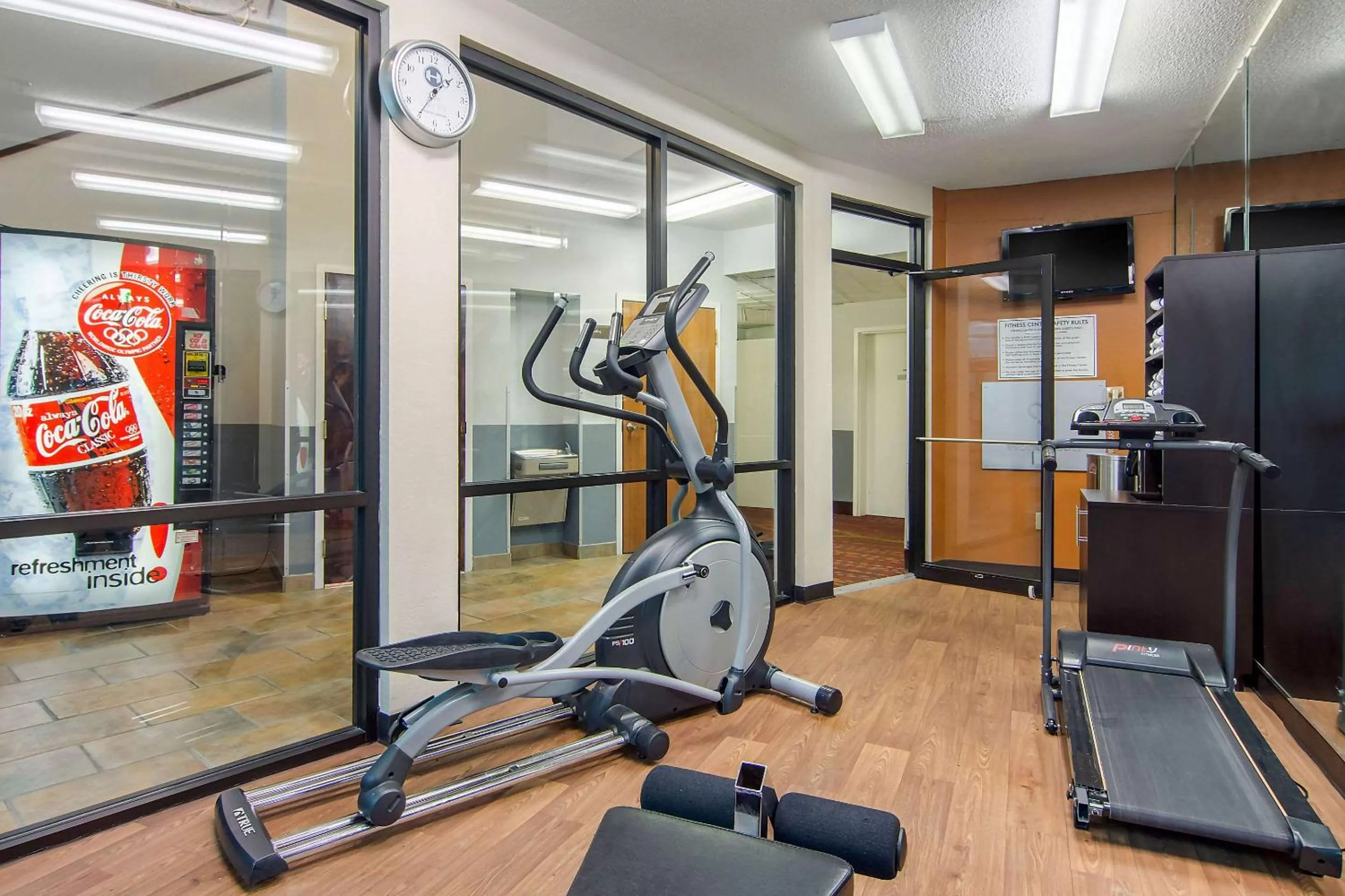 Fitness centre/facilities in Clarion Suites Duluth I-85