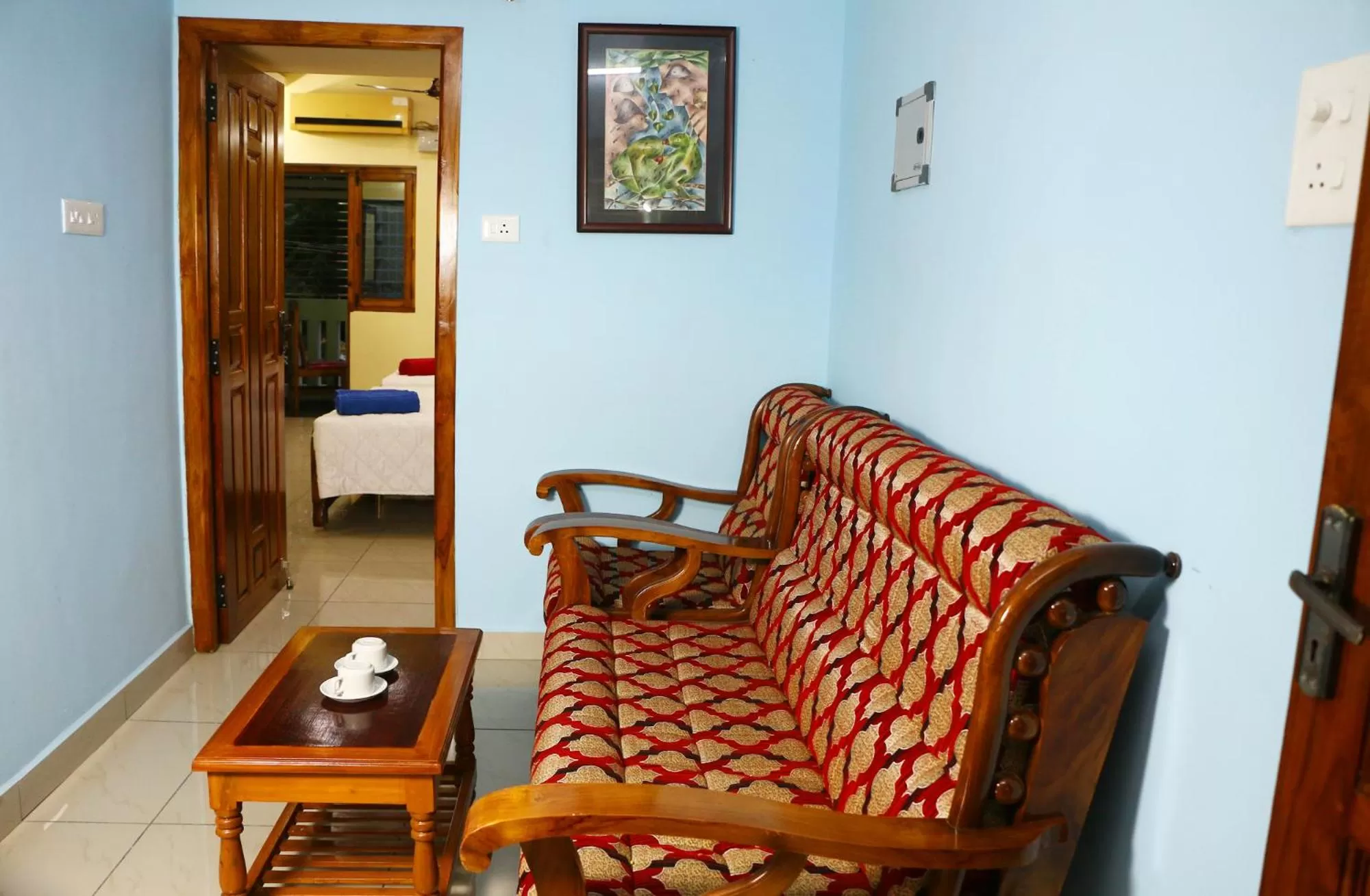 Living room, Seating Area in Bluetique Beach House