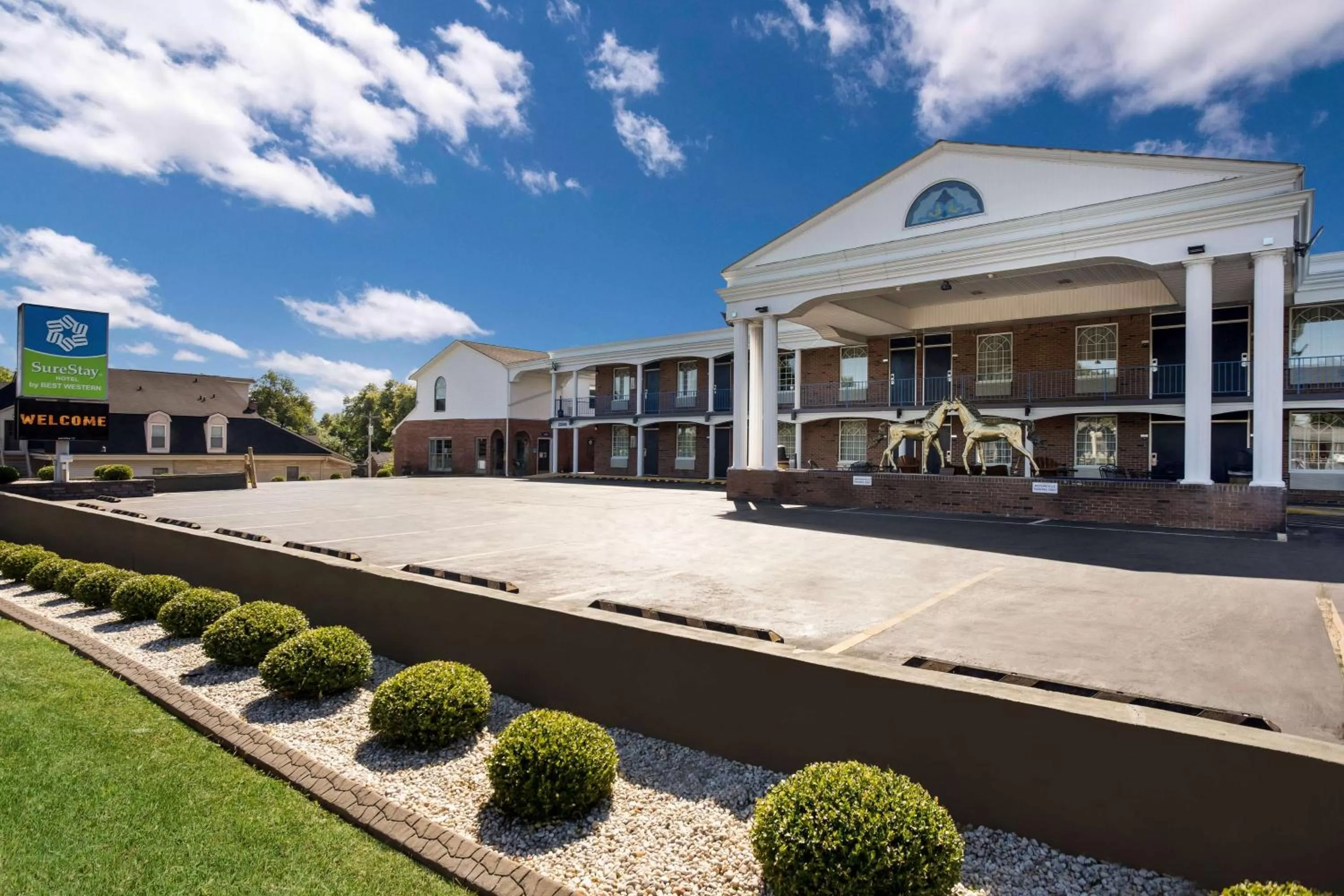 Property building in SureStay Hotel by Best Western Bardstown General Nelson