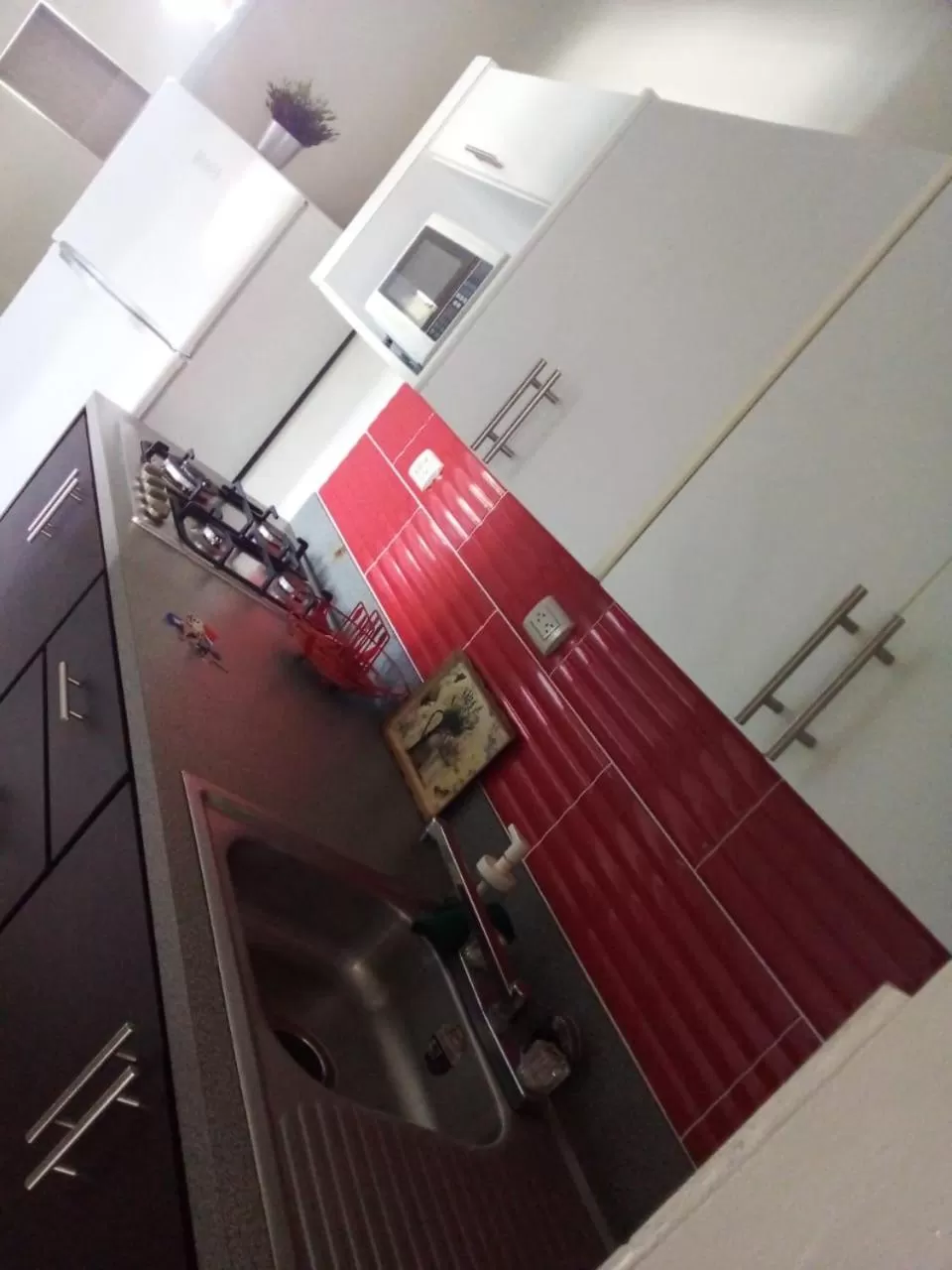 Kitchen or kitchenette, Kitchen/Kitchenette in Apartahotel MACADANA