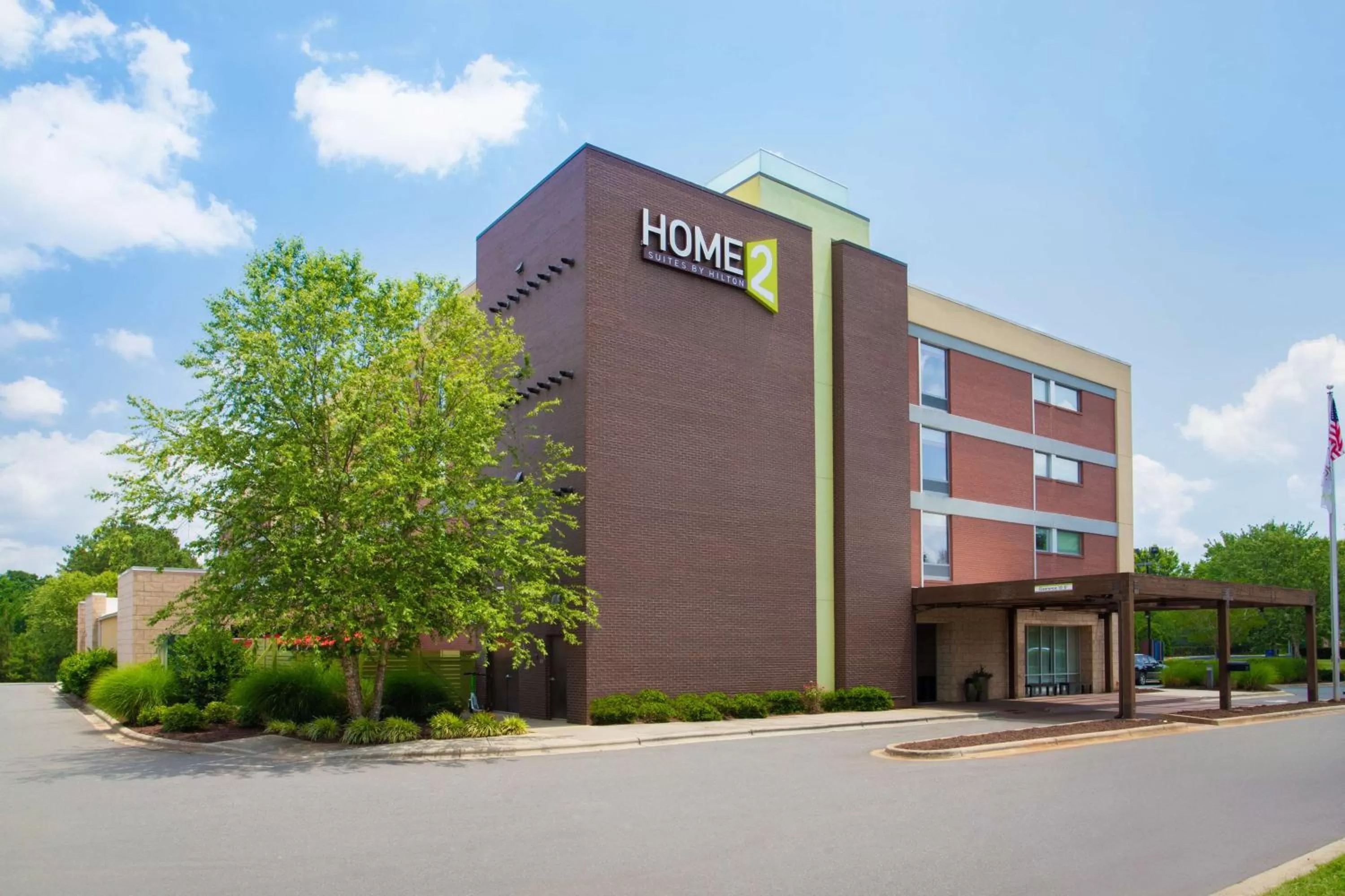Property building in Home2 Suites Charlotte I-77 South