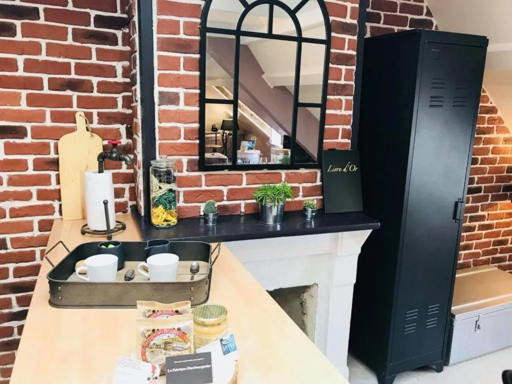 Dining area in La Fabrique - Les Loges Normandes