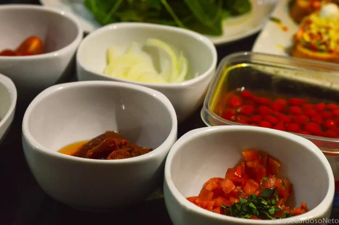 Food in Pousada Serra do Luar