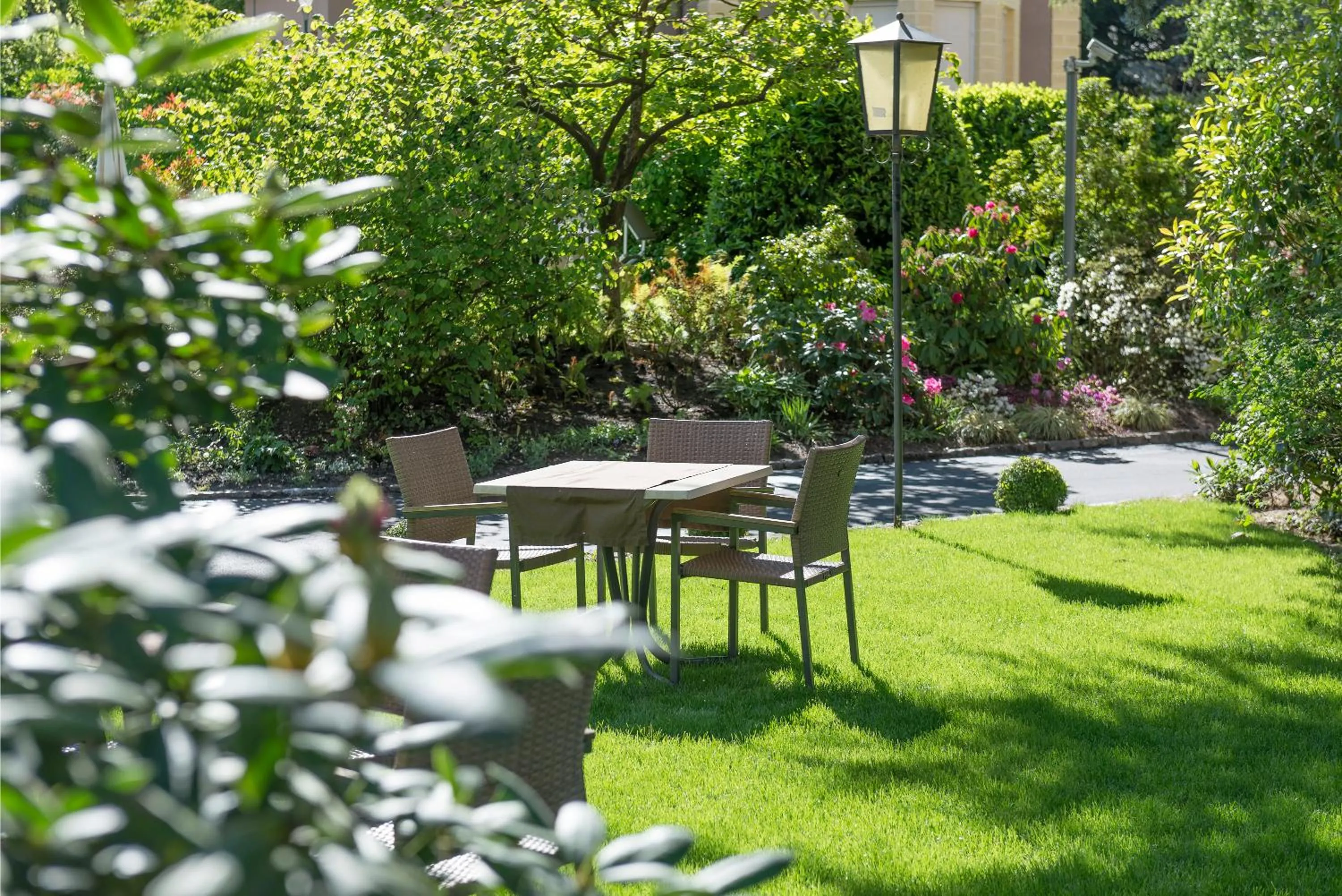 Garden in Hotel Sonnenhof