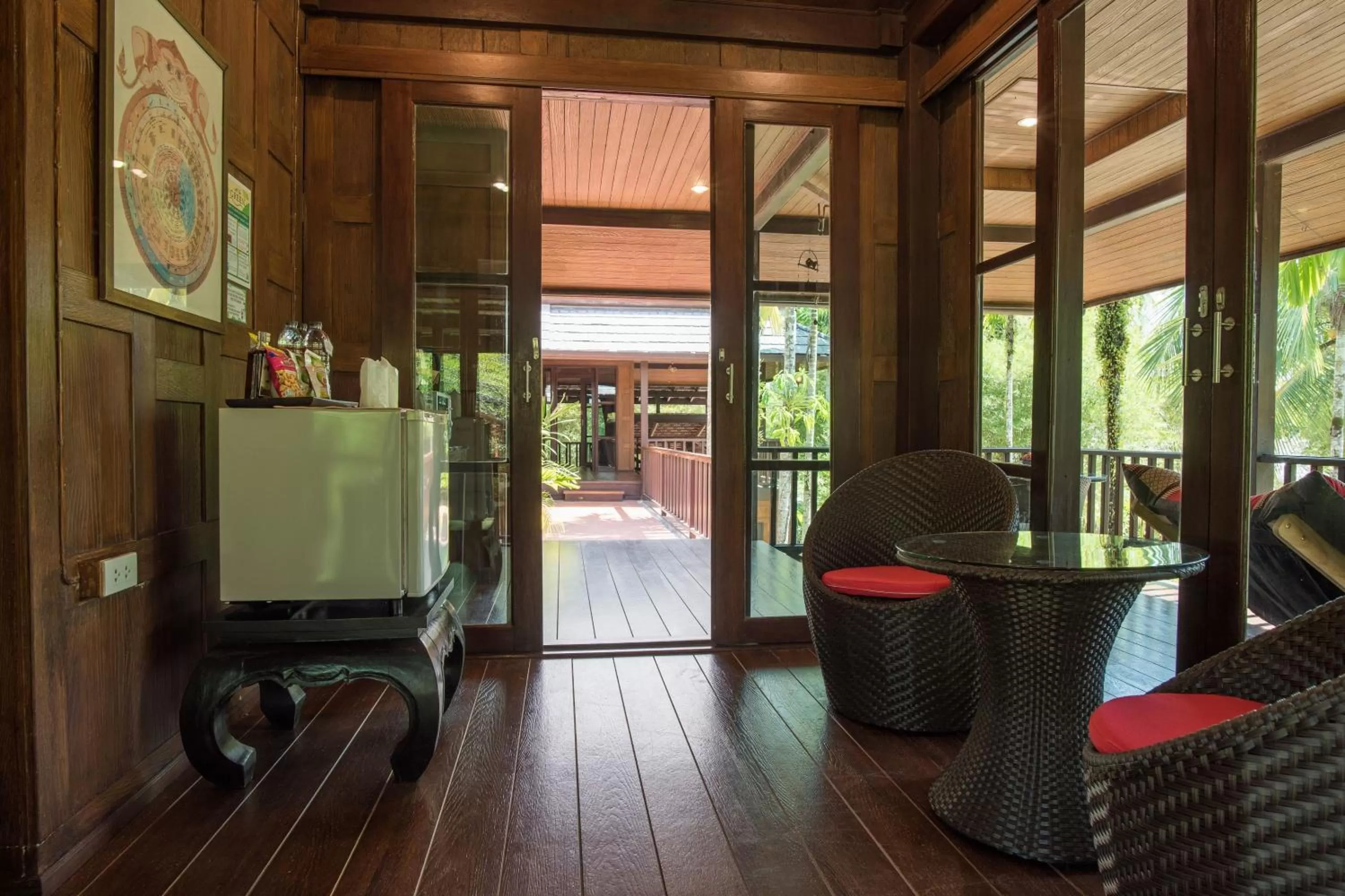 Seating area in ThaiLife Wellness & Meditation Resort- SHA Plus