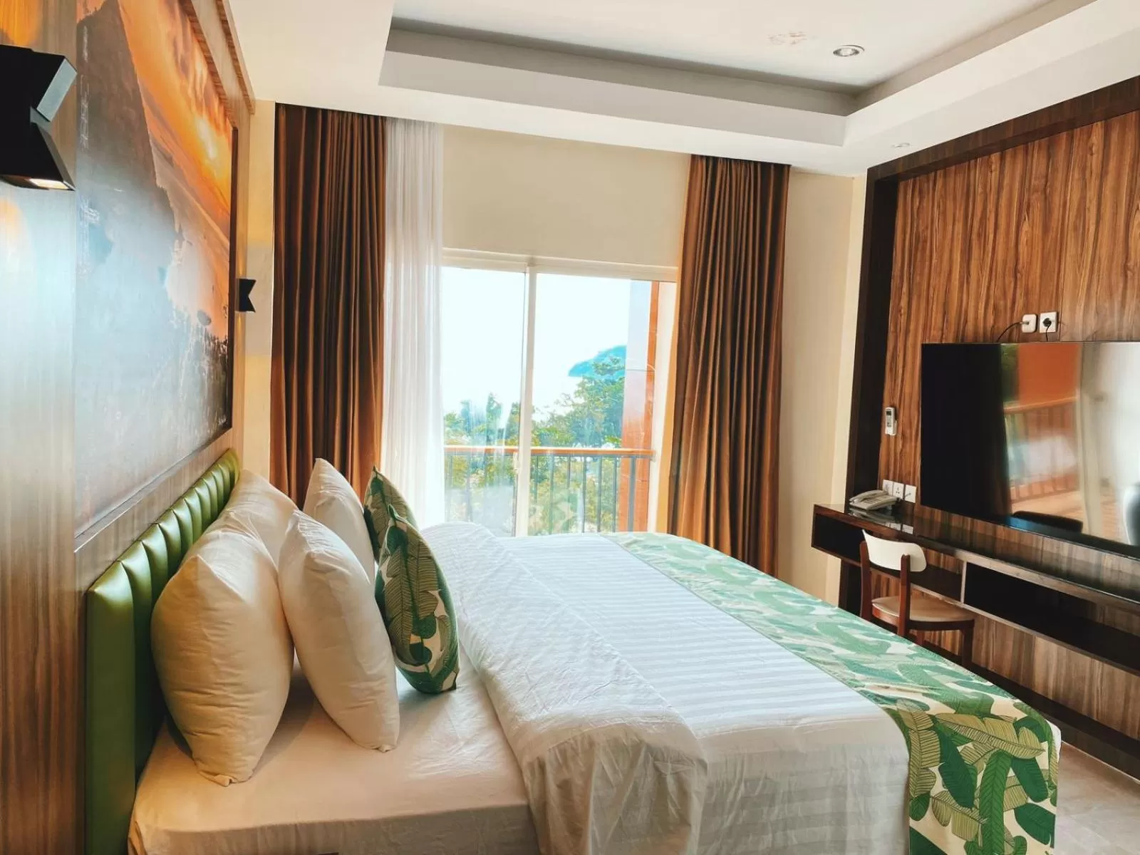 Bed in Sylvia Hotel & Resort Komodo