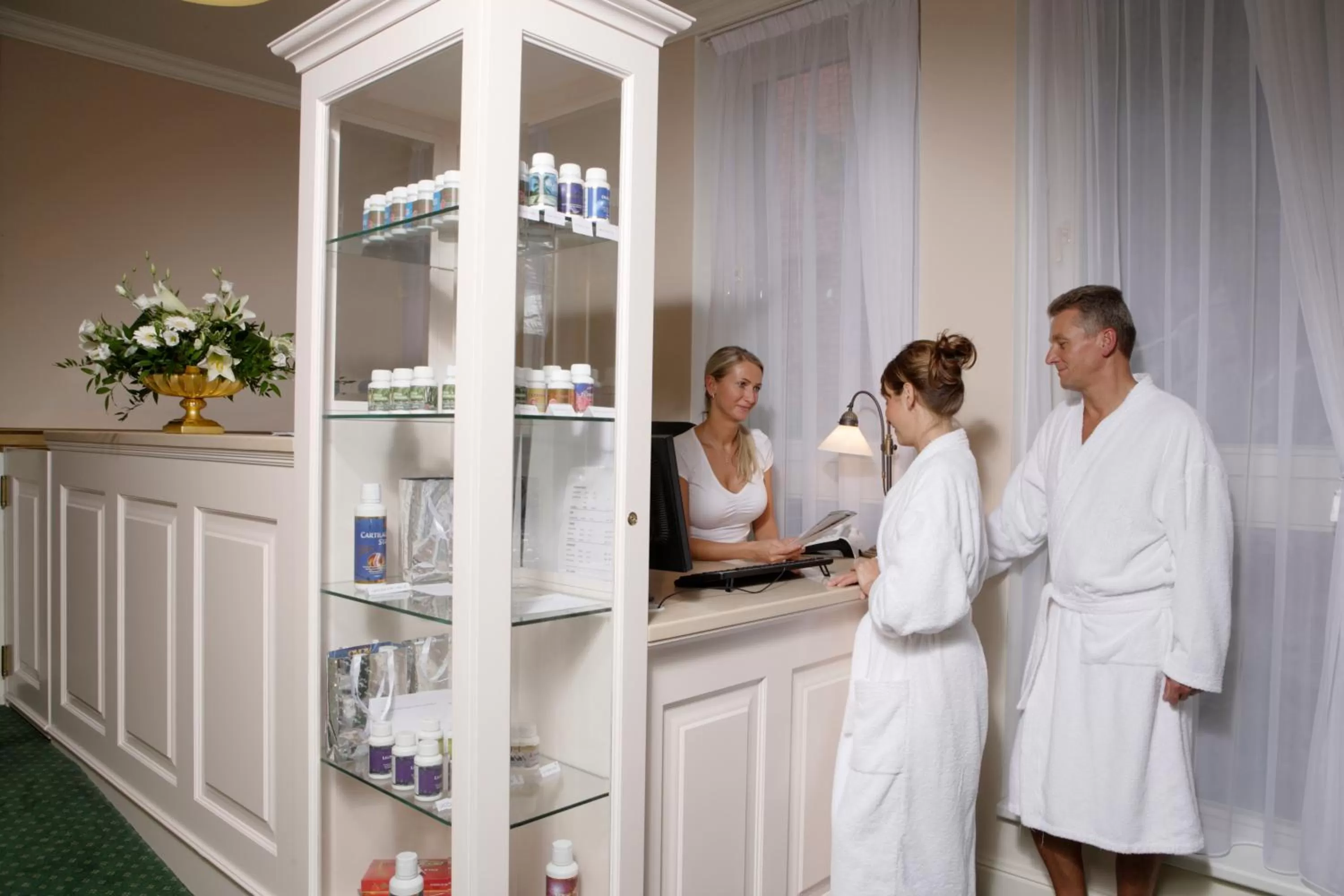 Spa and wellness centre/facilities in Spa Hotel Schlosspark