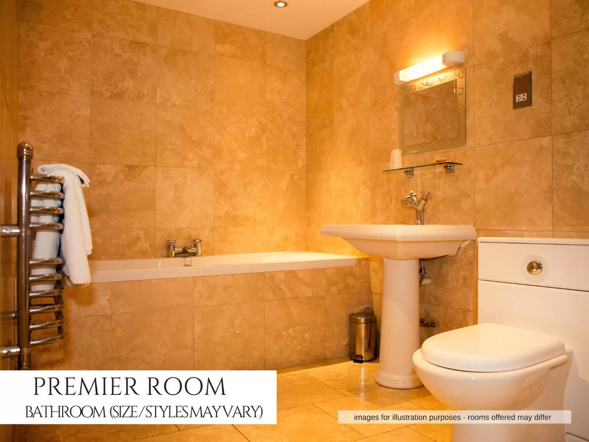 Bathroom in Royal Seabank Hotel