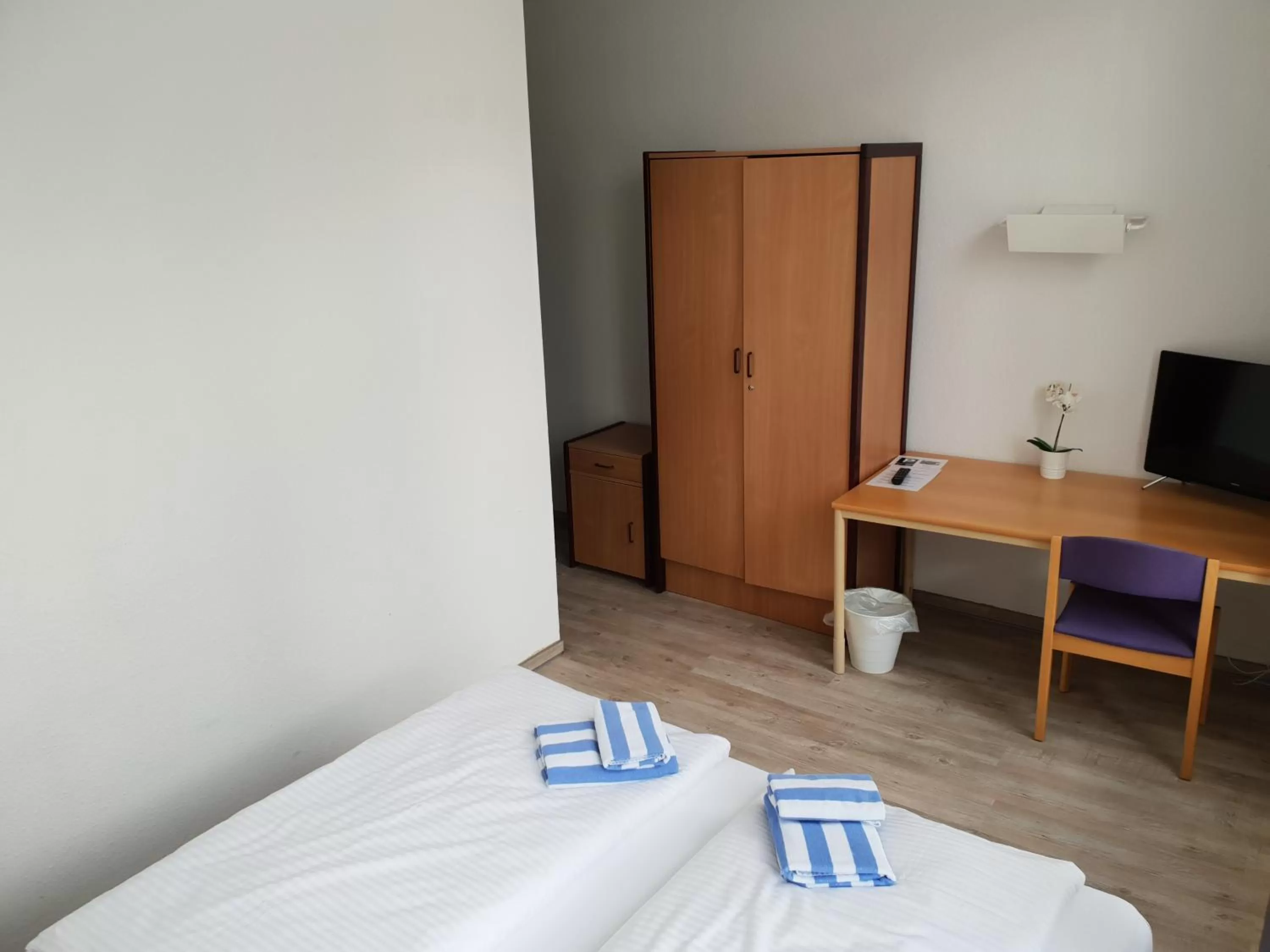 Bed in Appartement-Hotel Rostock