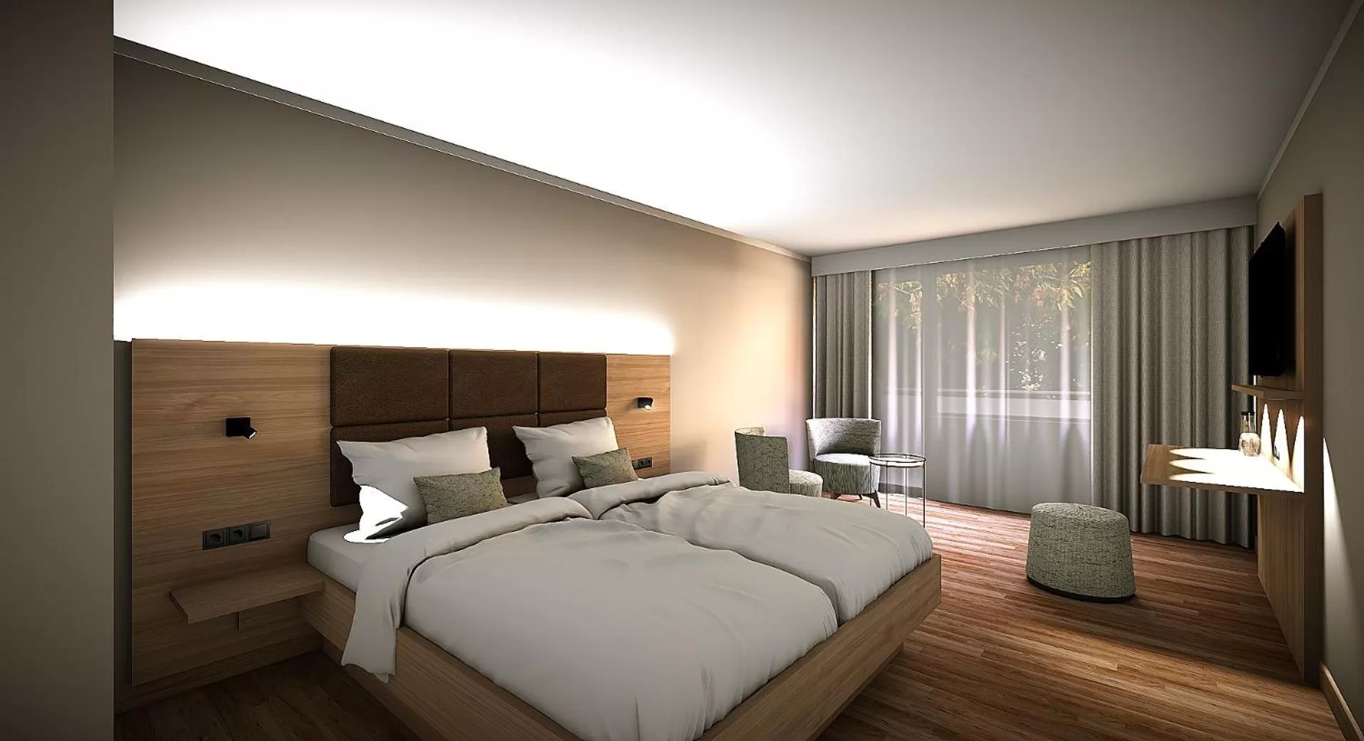 Photo of the whole room, Bed in Uferdeck - Boutique Hotel