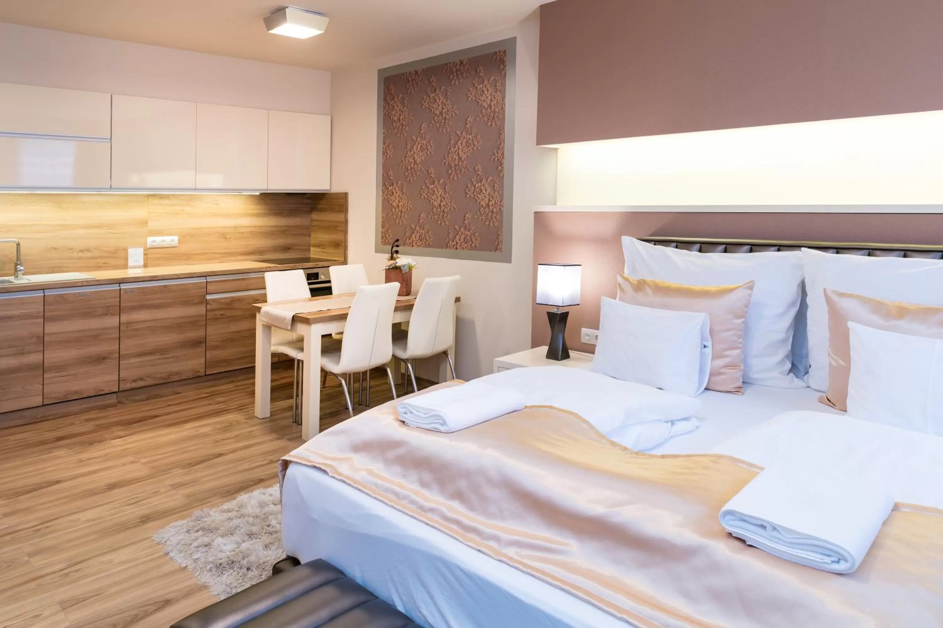 Bed in Főtér Rezidencia 2