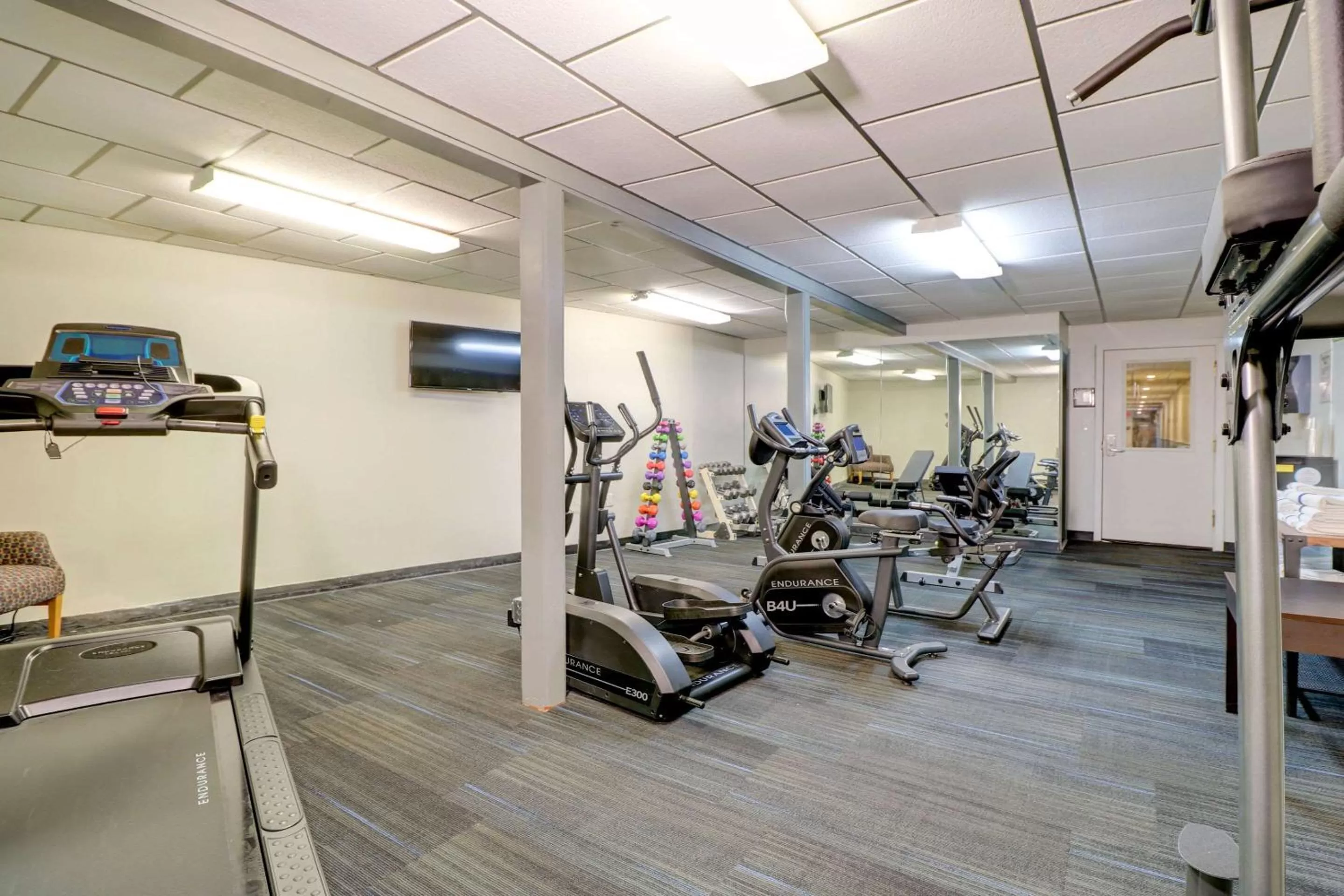 Fitness centre/facilities in Quality Inn & Suites Lincoln I-93
