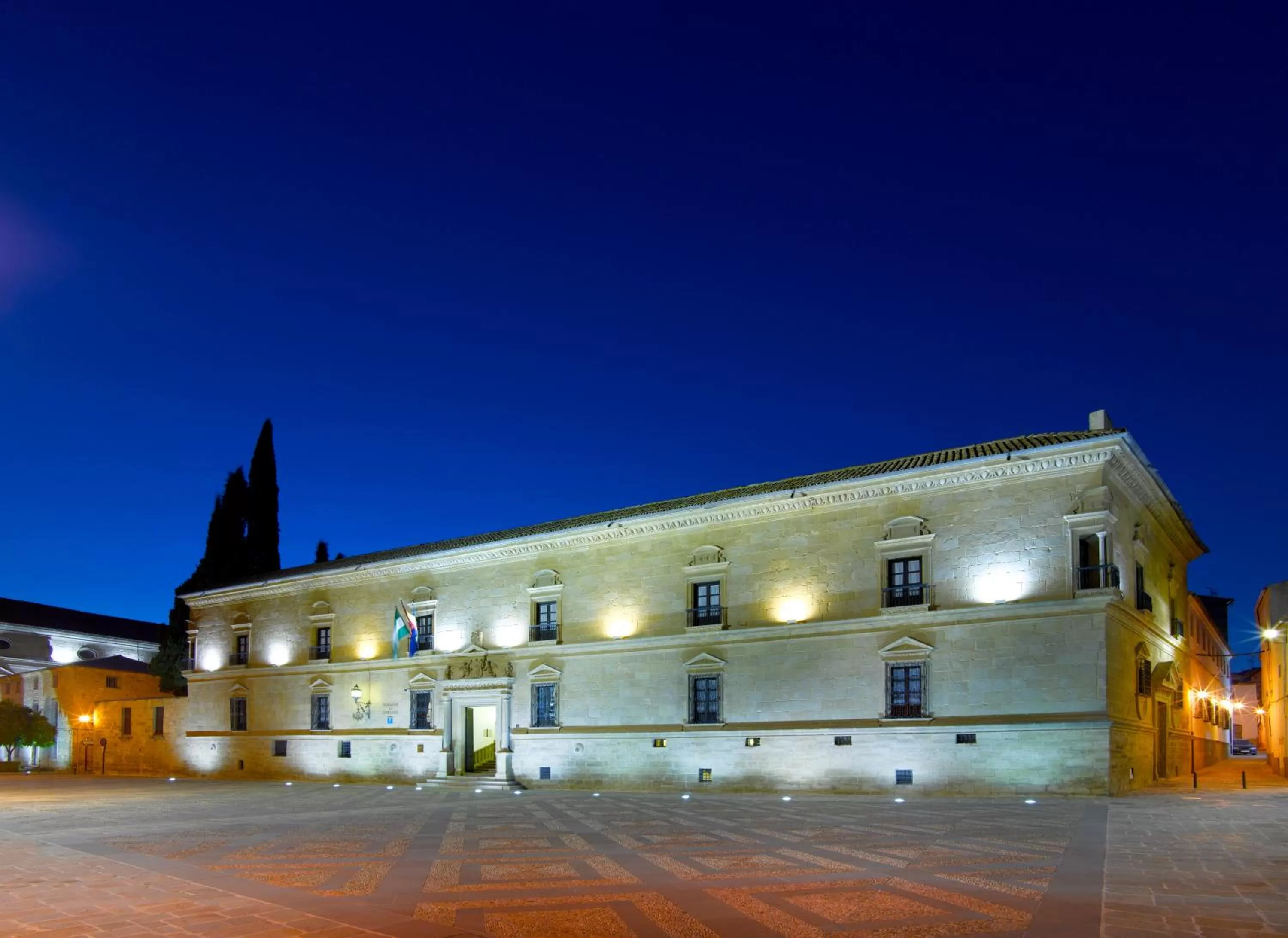 Facade/entrance in Parador de Ubeda