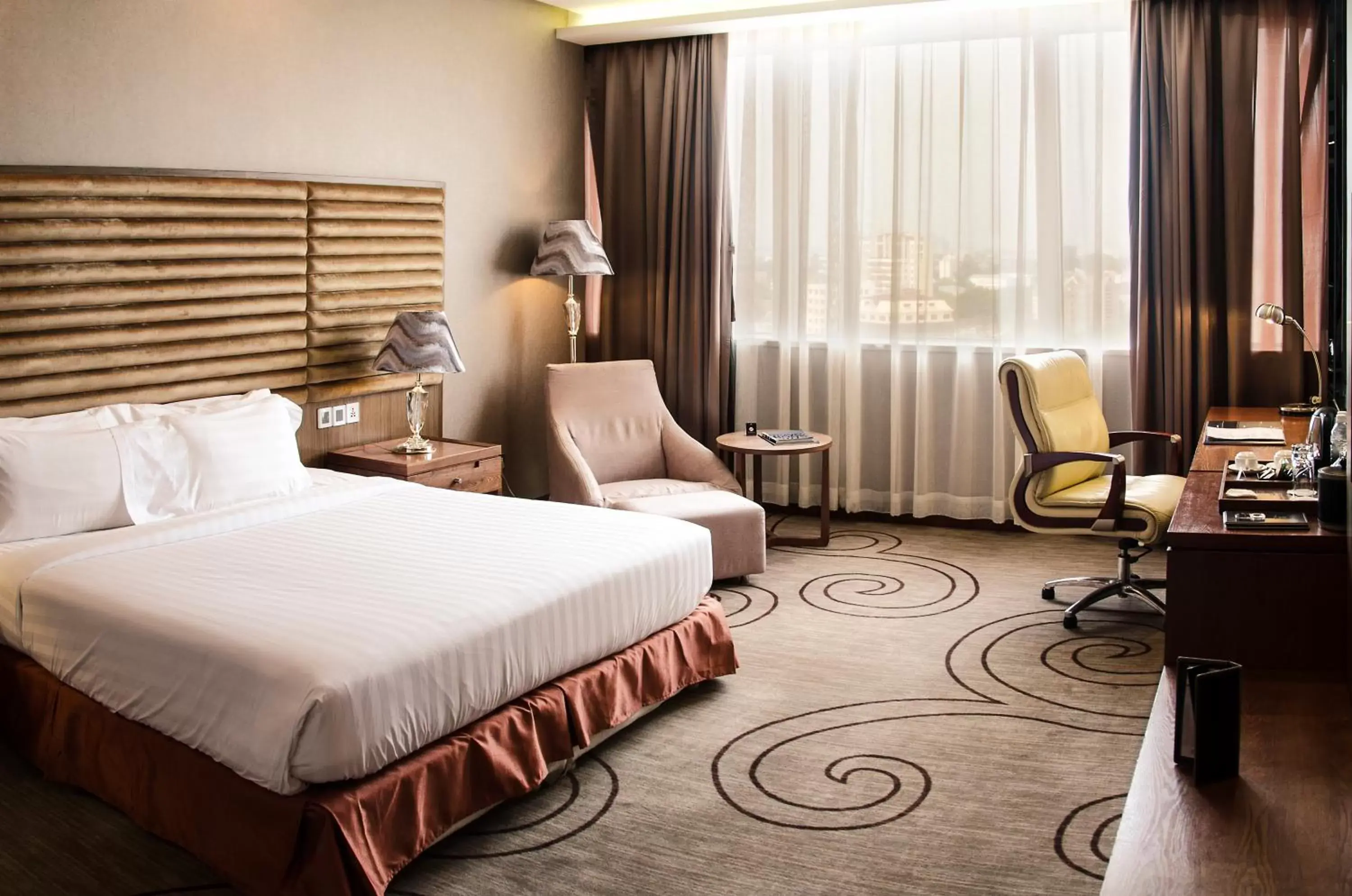 Superior Double Room - single occupancy in Fleuve Congo Hotel By Blazon Hotels Superior Double Room - single occupancy in Fleuve Congo Hotel By Blazon Hotels