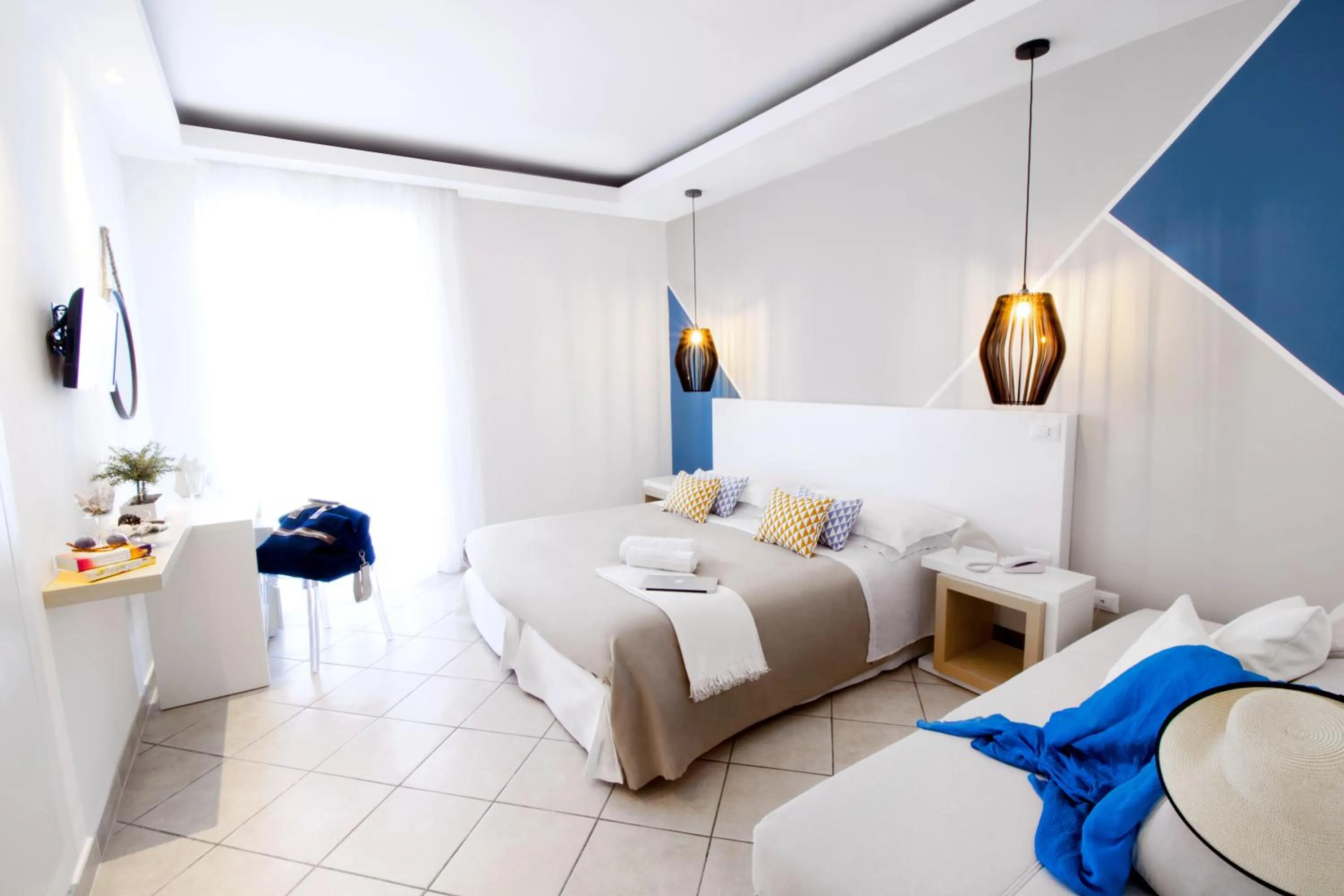 Bedroom, Bed in Hotel Rivage