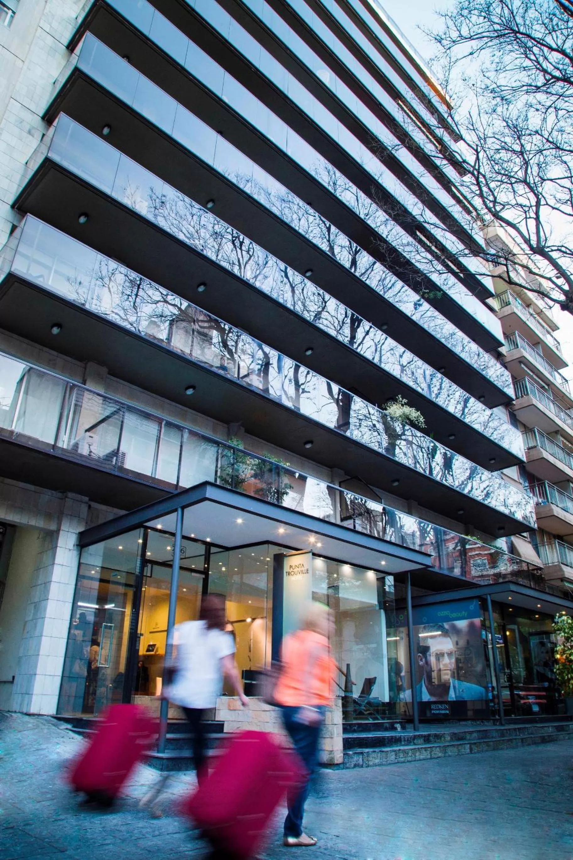 Facade/entrance in Punta Trouville Hotel