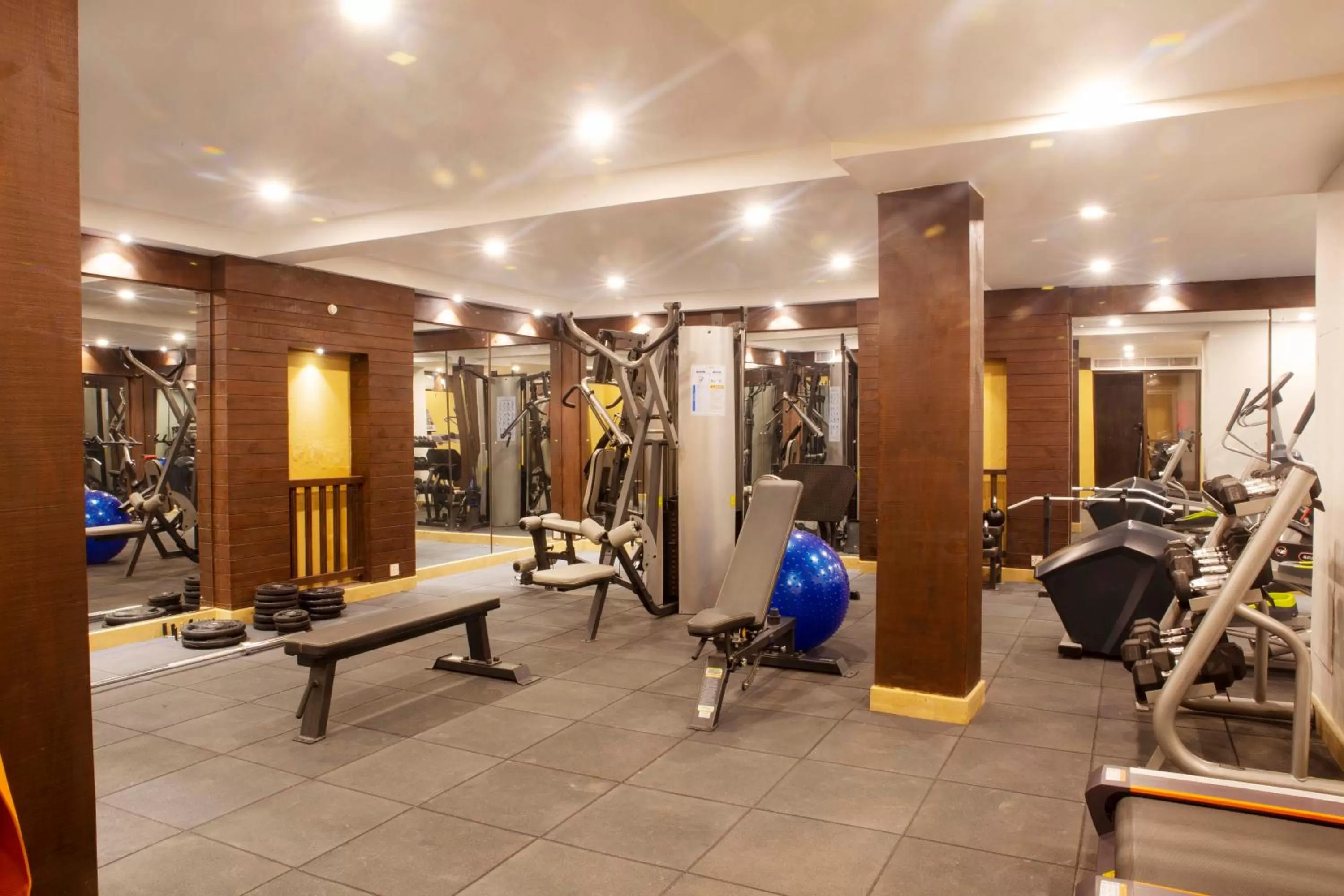 Fitness centre/facilities in Temple Tree Resort & Spa, Pokhara