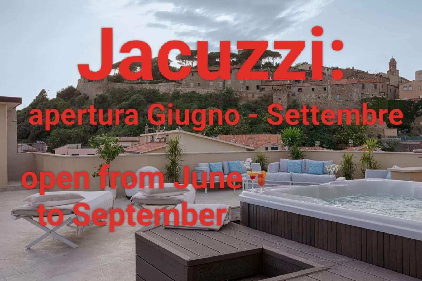 Hot Tub in Roma Hotel