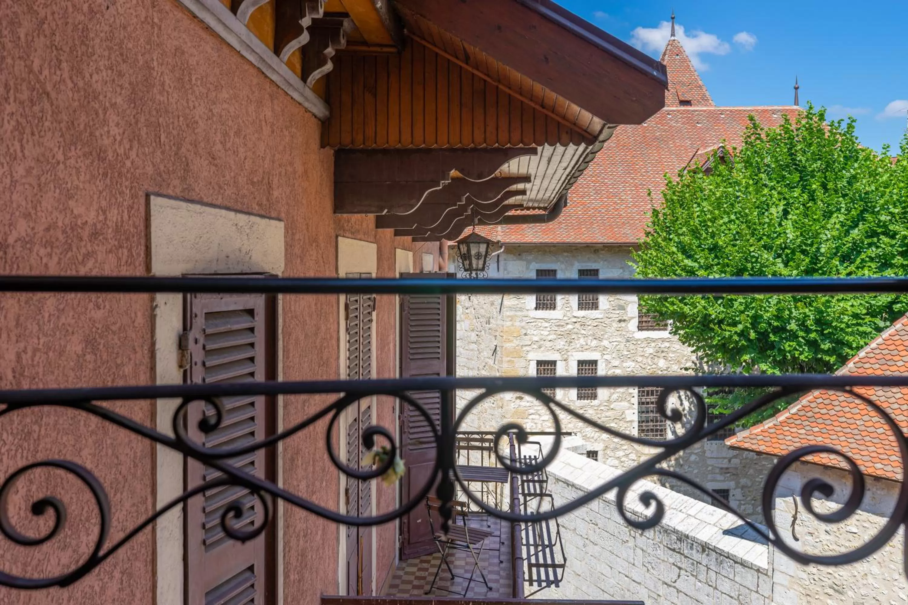 City view in Hôtel du Palais de l'Isle