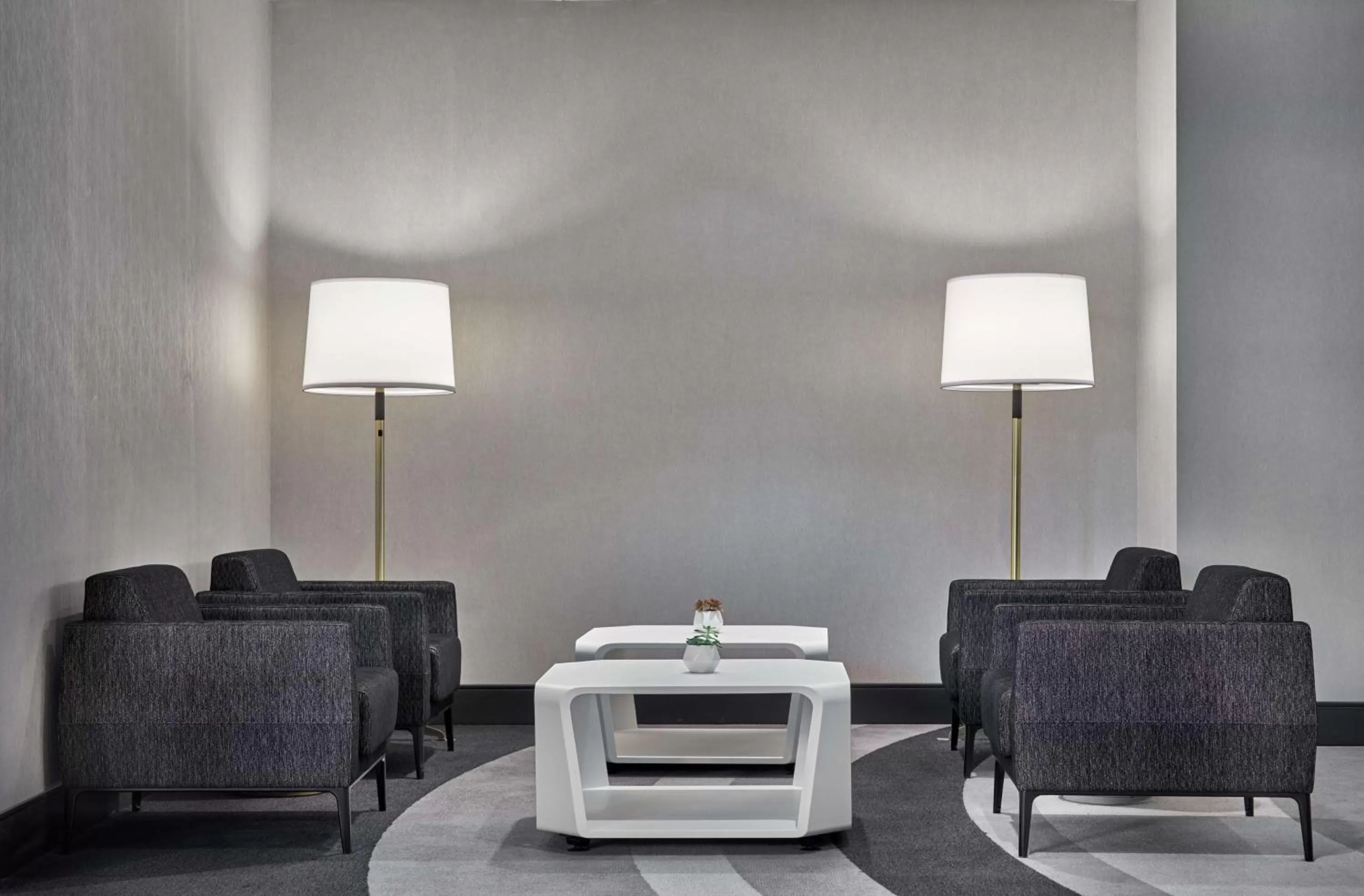 Lobby or reception in Hilton Des Moines Downtown