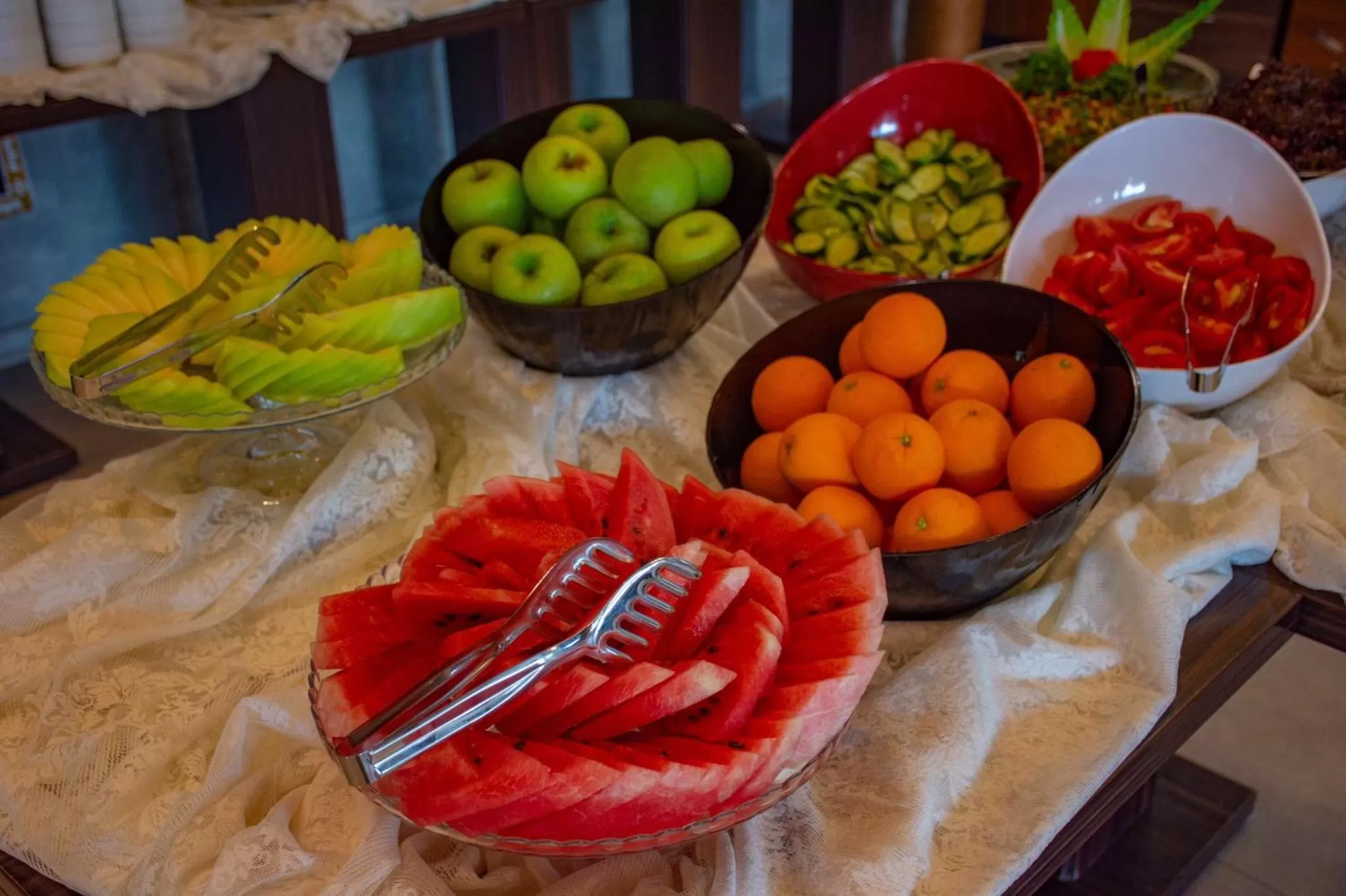 Buffet breakfast in Sandal Otel