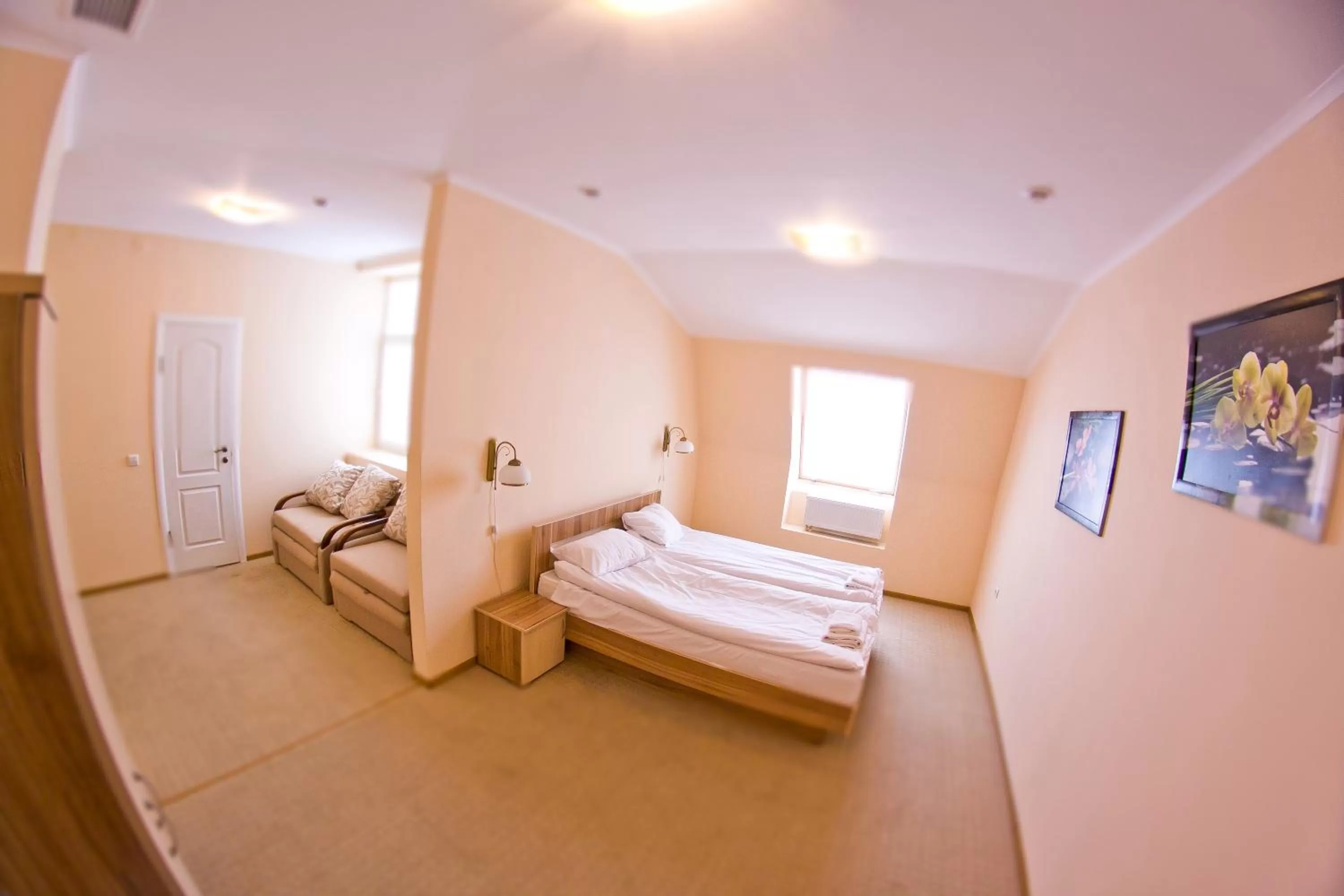 Photo of the whole room, Bed in Budget Hotel Ekotel