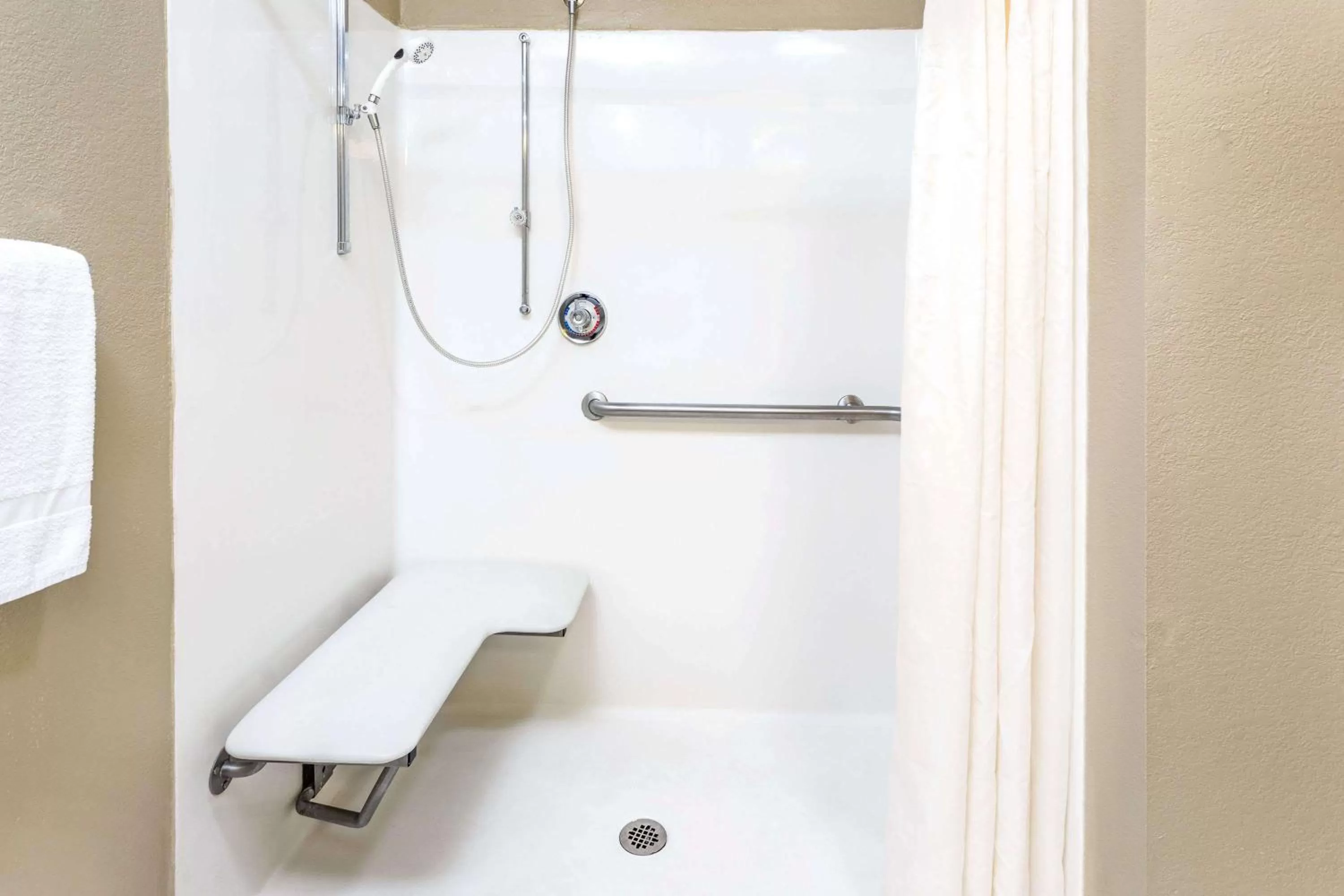 Bathroom in Super 8 by Wyndham Dawsonville