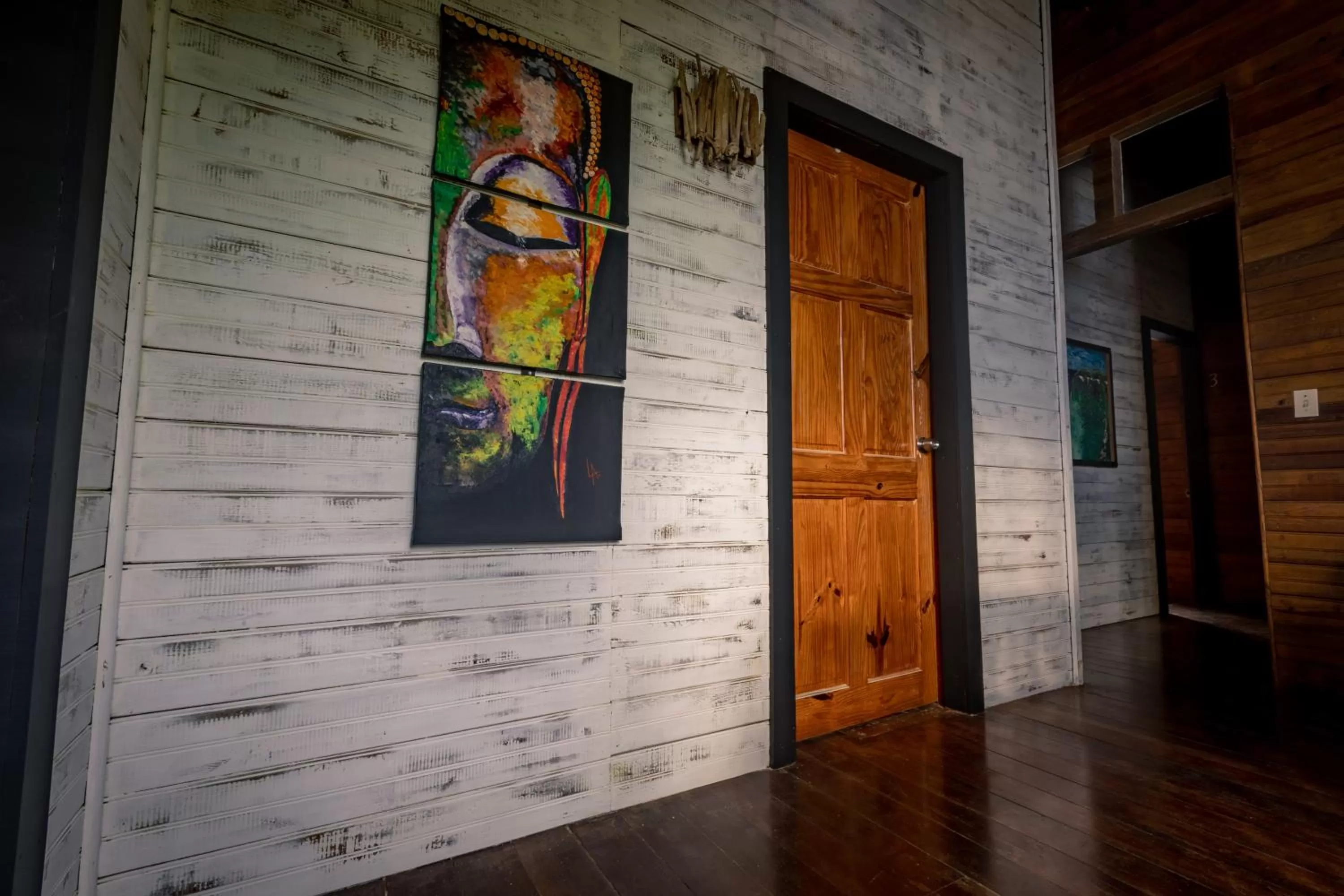 Facade/Entrance in Barrbra BnB Over The Sea