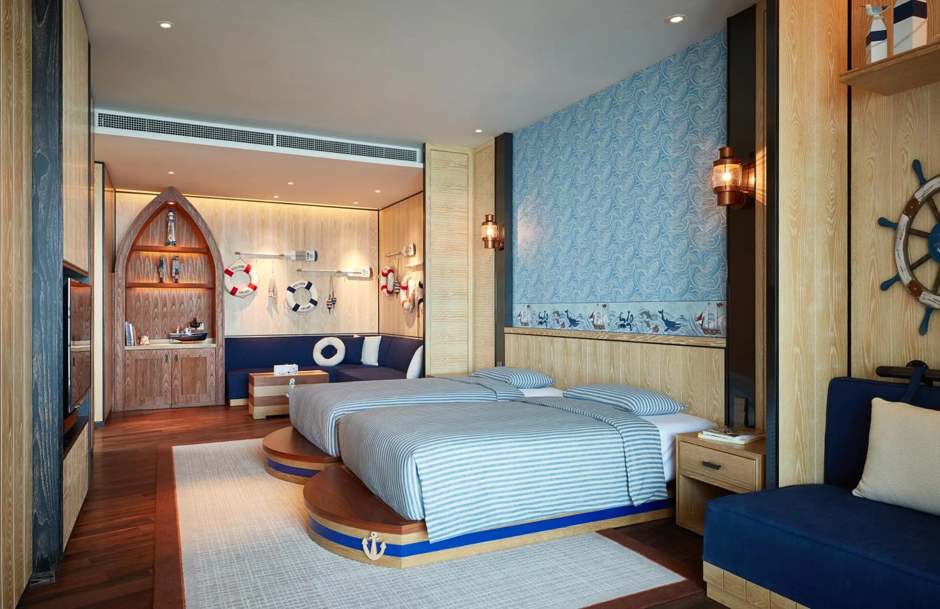 Twin Room with Ocean View in Grand Hyatt Sanya Haitang Bay Resort and Spa