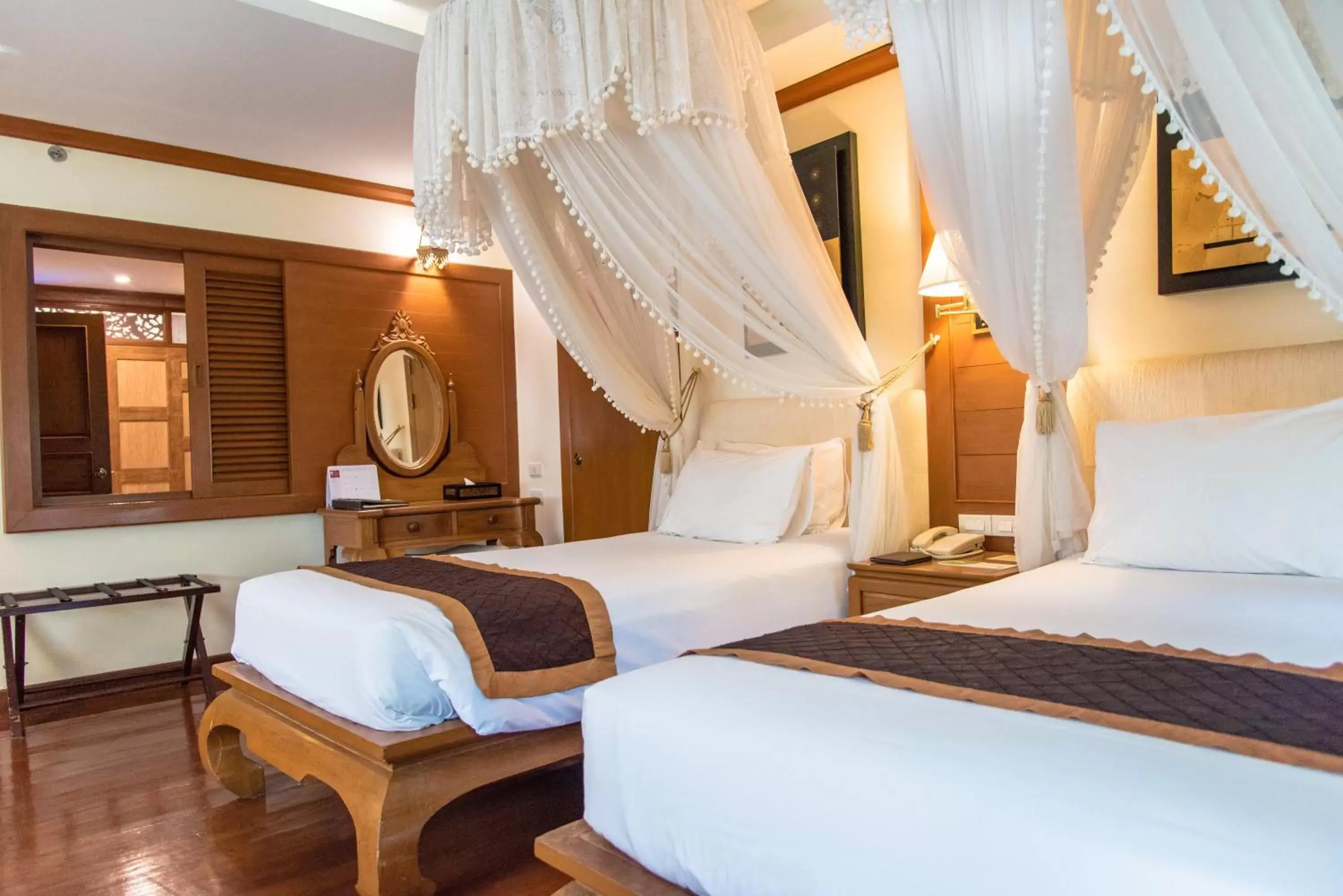 Lanna Deluxe Twin Room with Poolside in Khum Phaya Resort & Spa Boutique Collection Lanna Deluxe Twin Room with Poolside in Khum Phaya Resort & Spa Boutique Collection