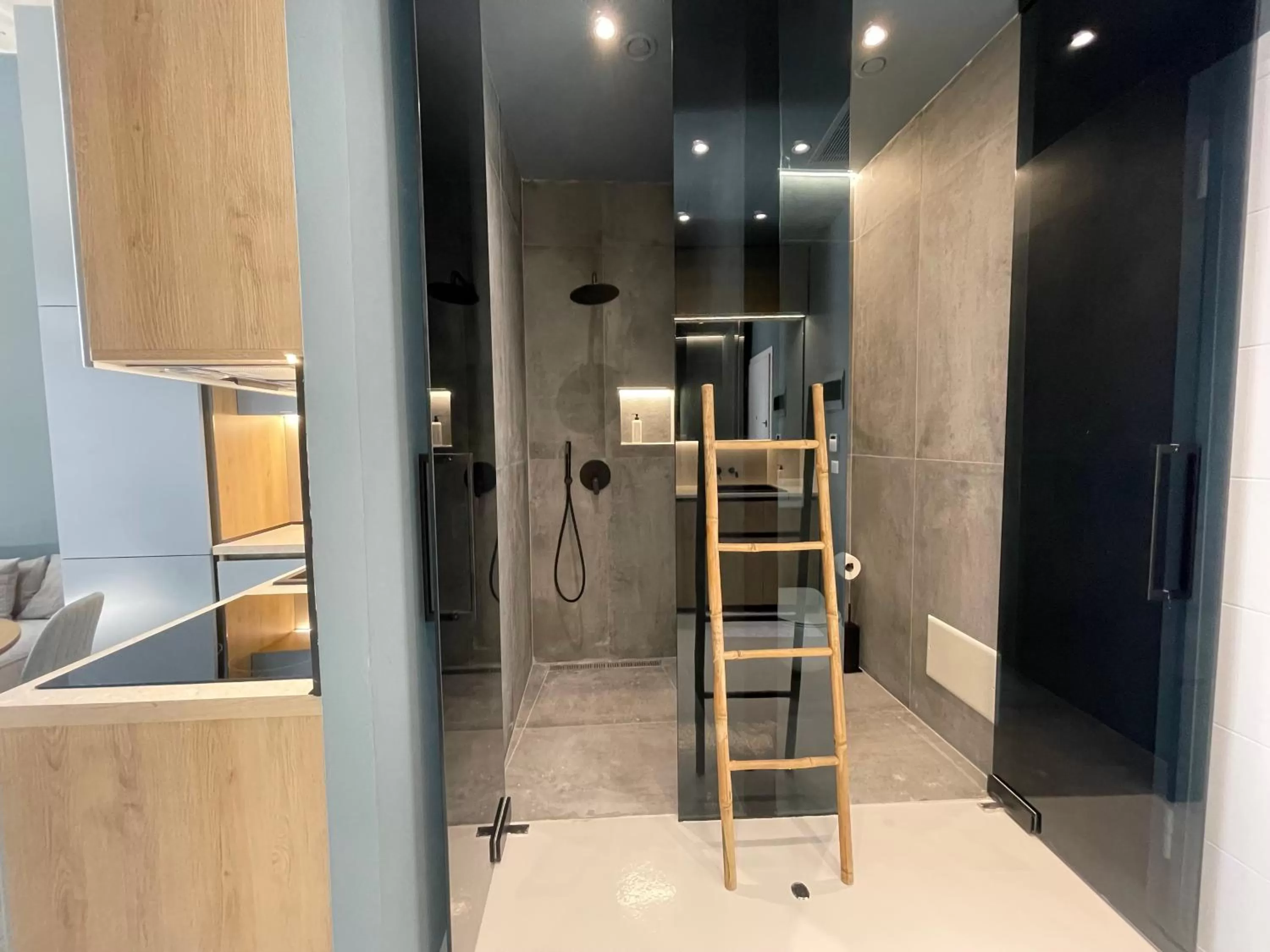 Shower, Bathroom in Ambassador Skyline Apartments