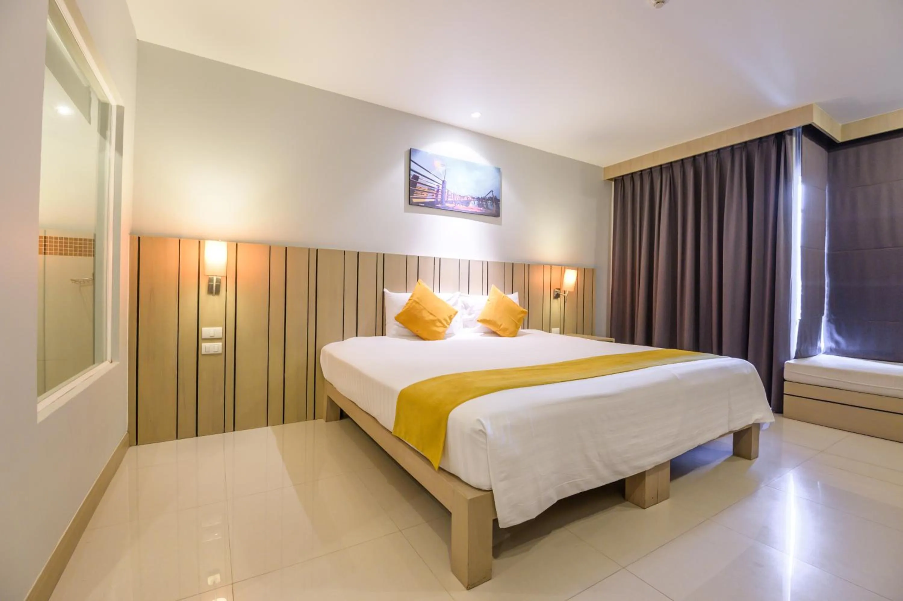 Bed in Andakira Hotel - SHA Extra Plus