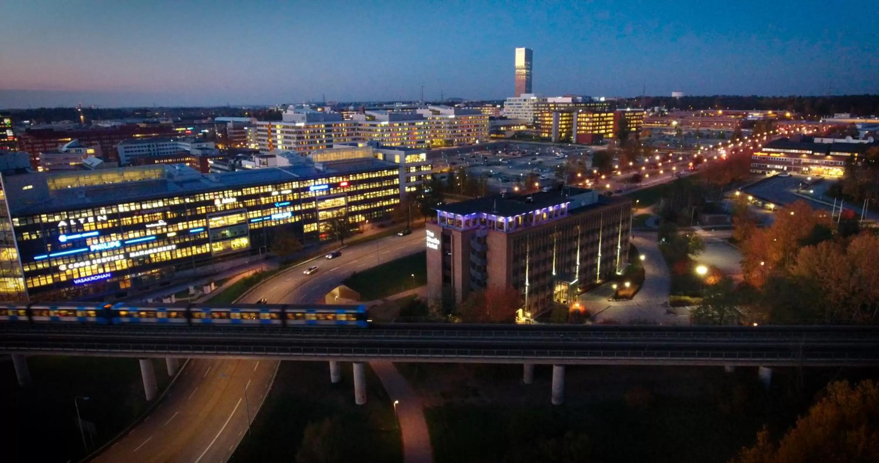 Bird's eye view in First Hotel The Studio