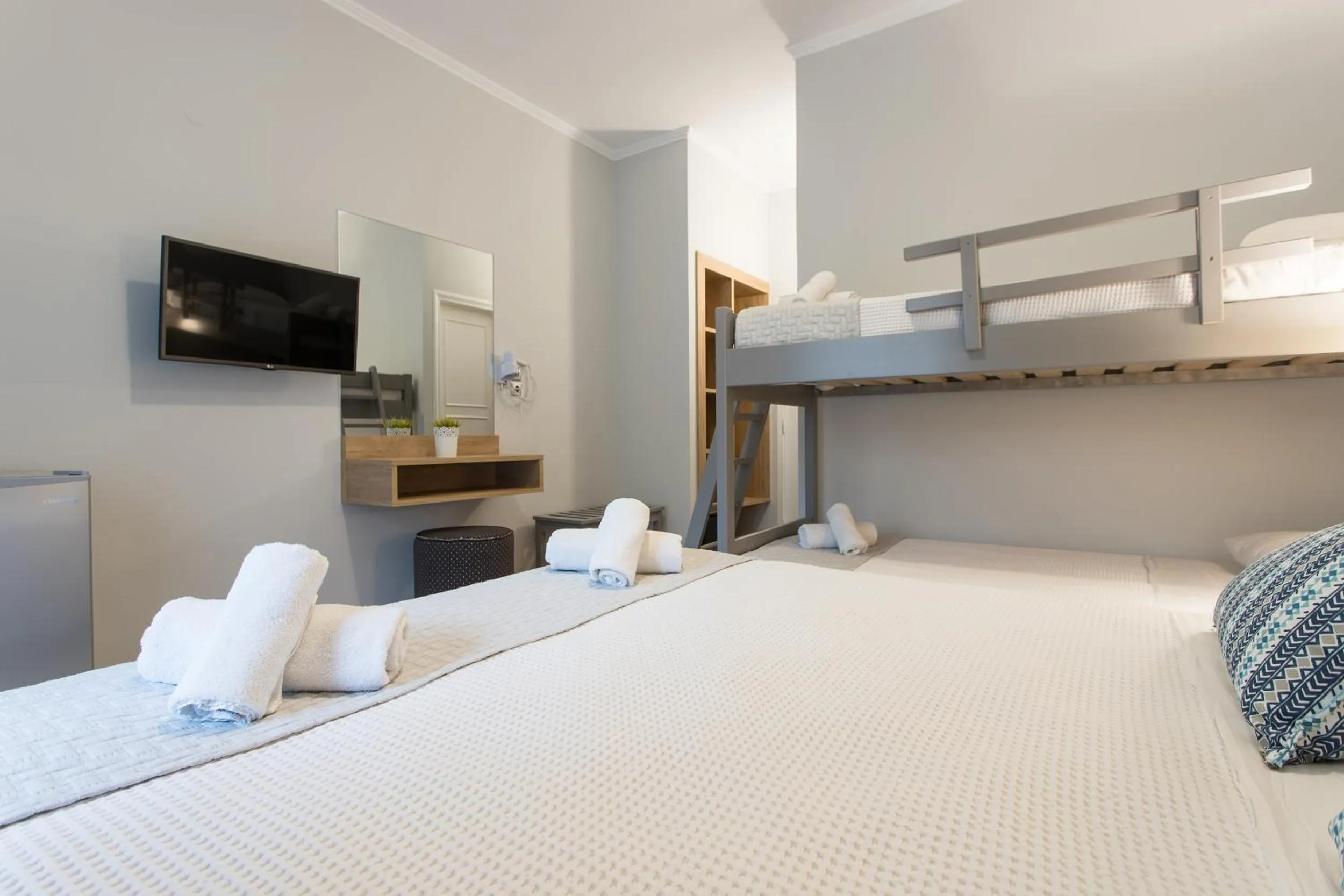 Photo of the whole room, Bed in Georgioupolis Beach Hotel