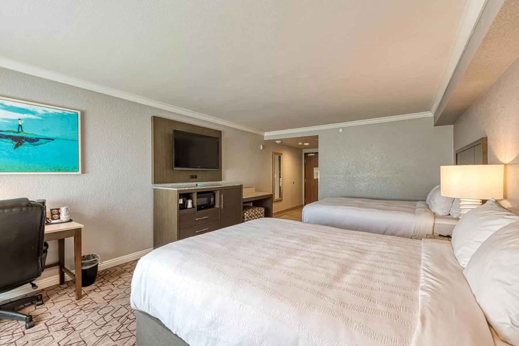 Bed in Amanzi Hotel, an Ascend Collection Hotel