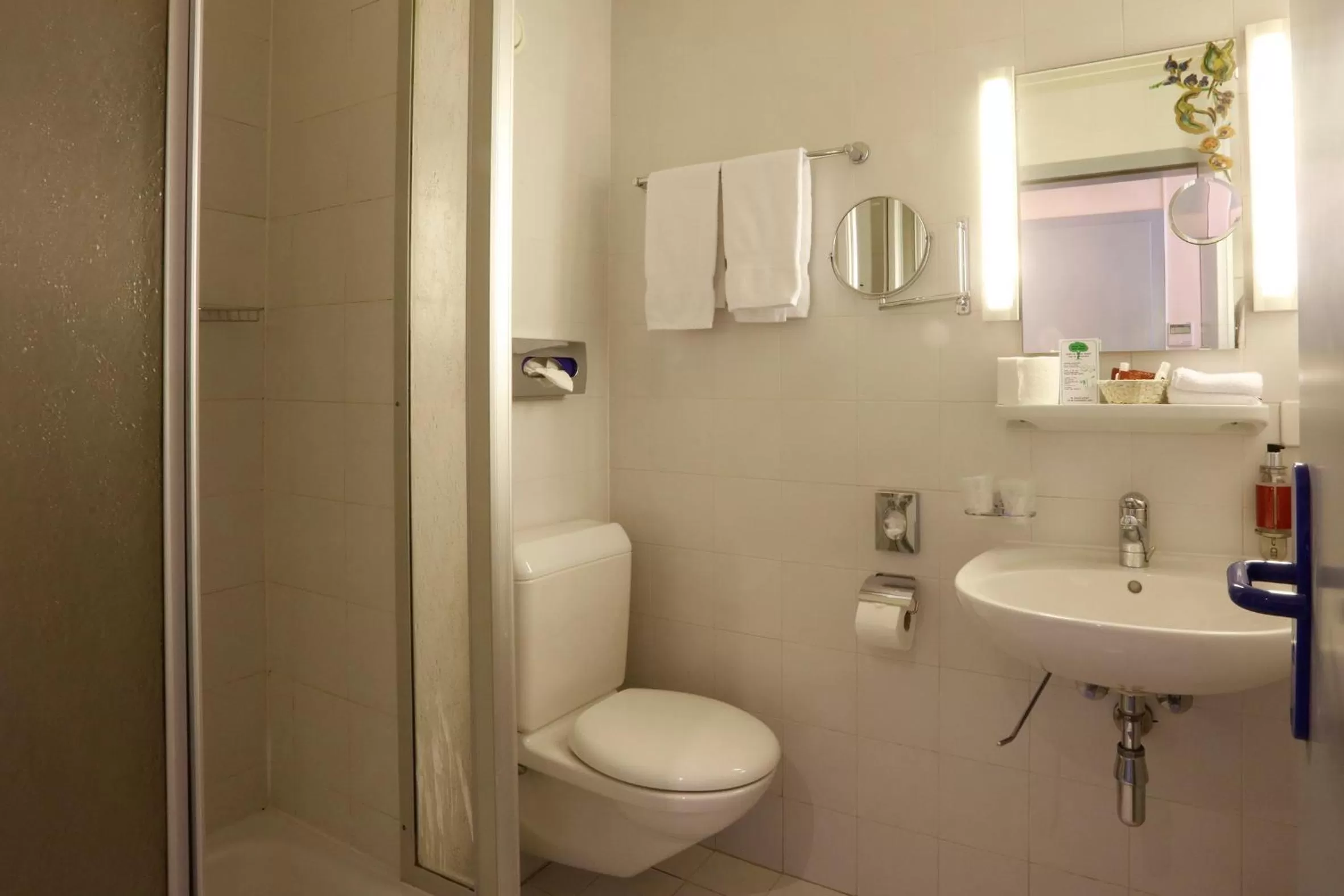 Bathroom in Hotel Montbrillant