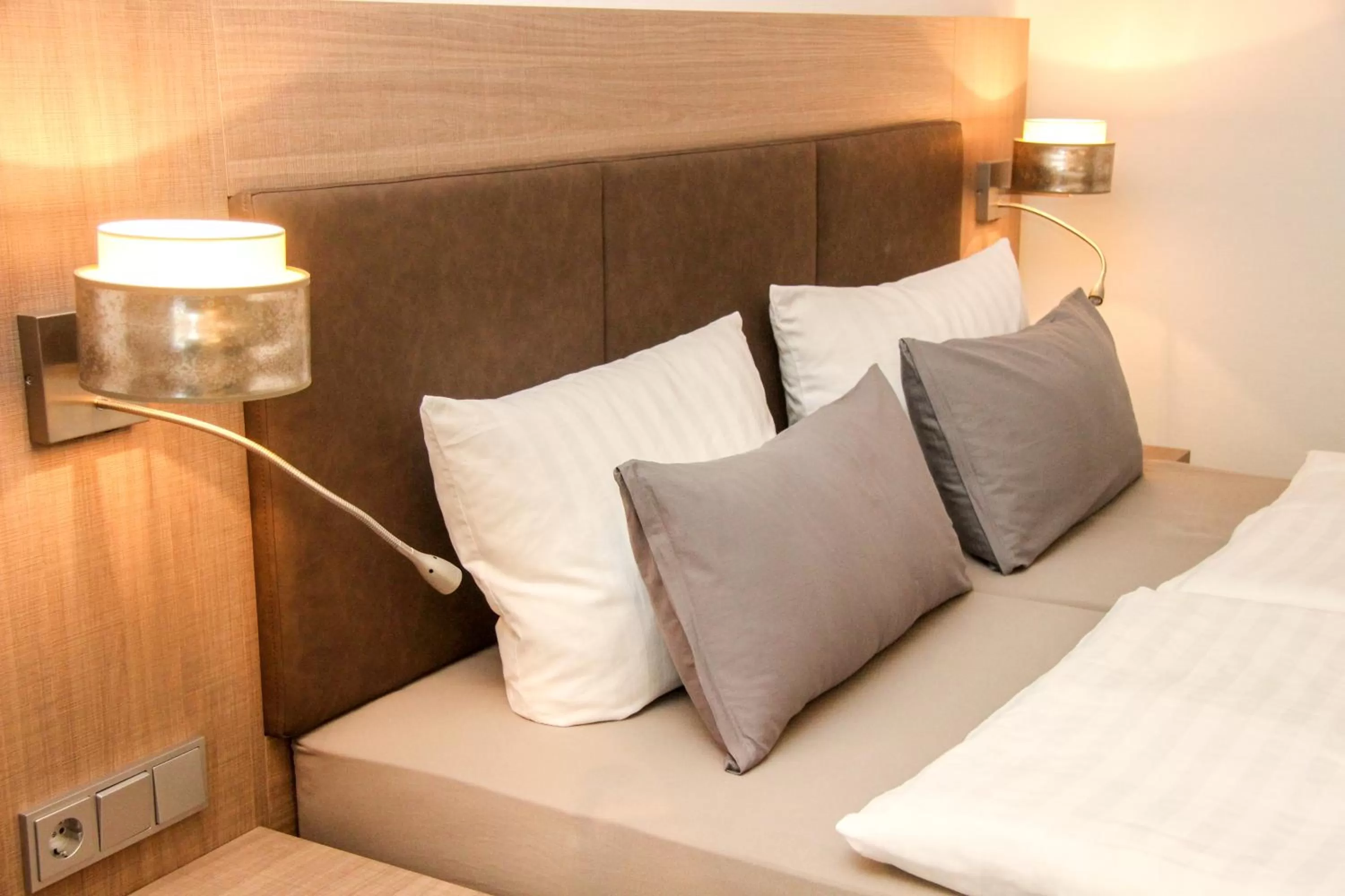 Bed in Schlossberghotel Greiz