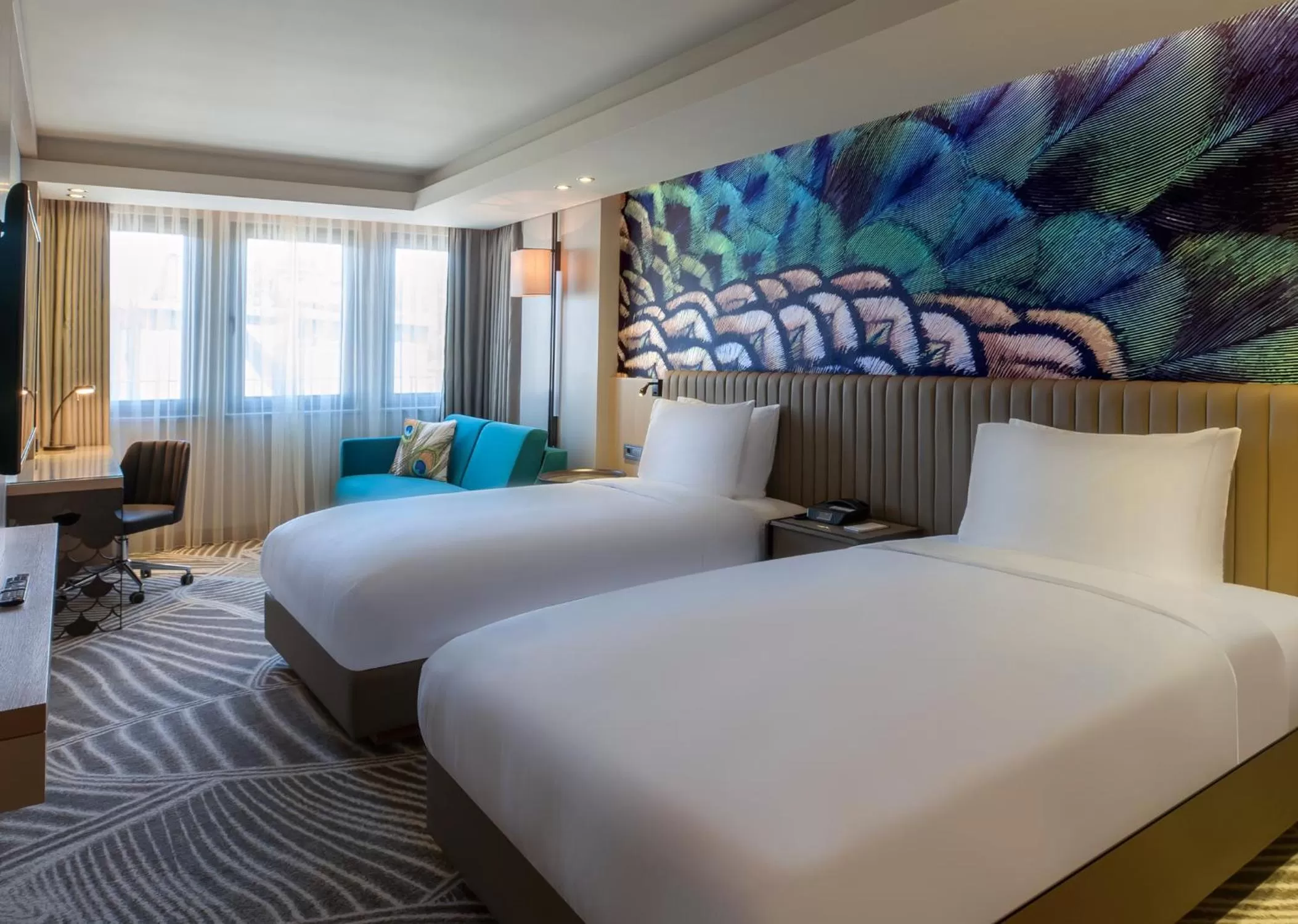 Bed in DoubleTree by Hilton Istanbul - Sirkeci