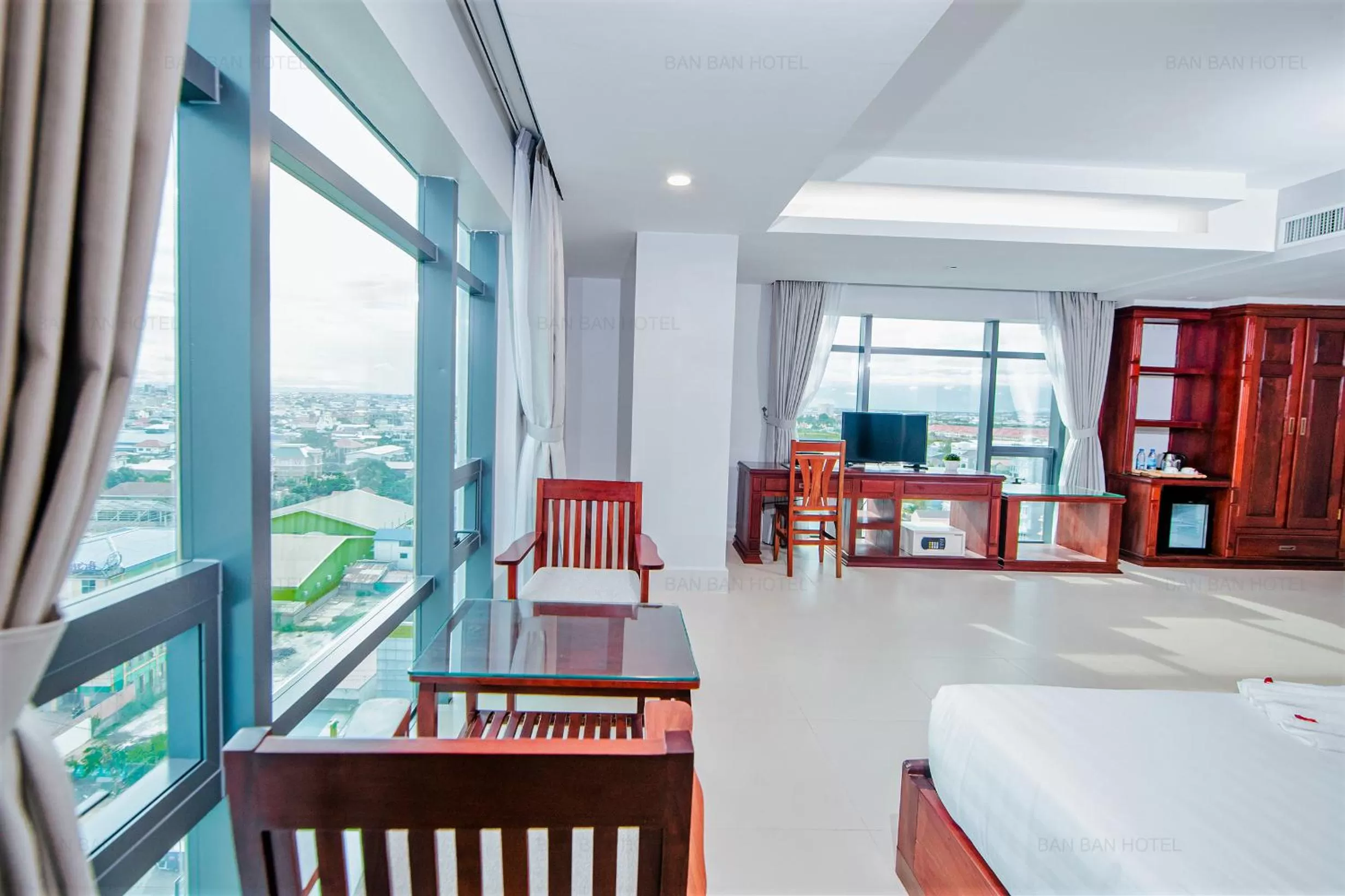 Bed in Ban Ban Hotel