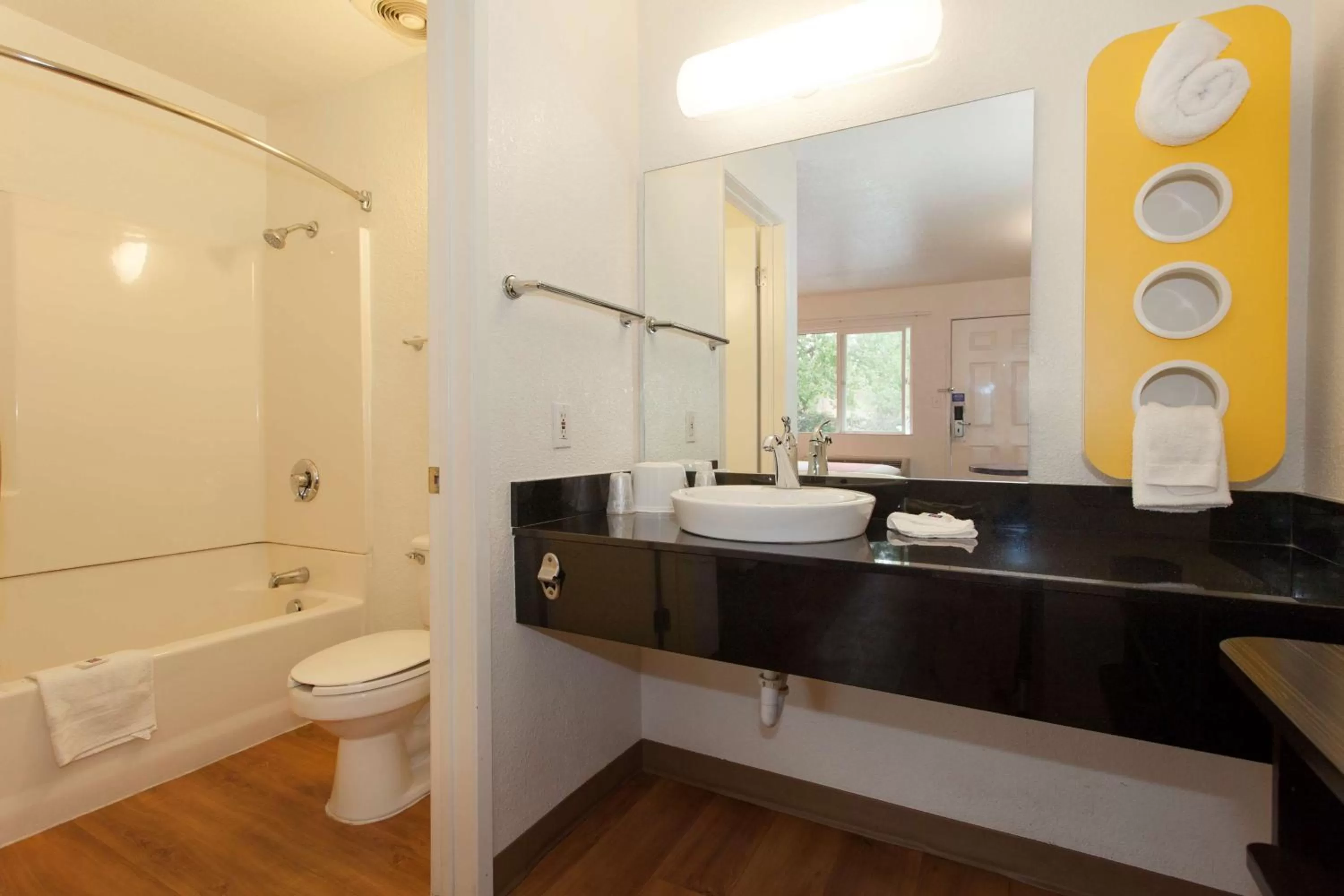 Shower in Motel 6-Sacramento, CA - Central