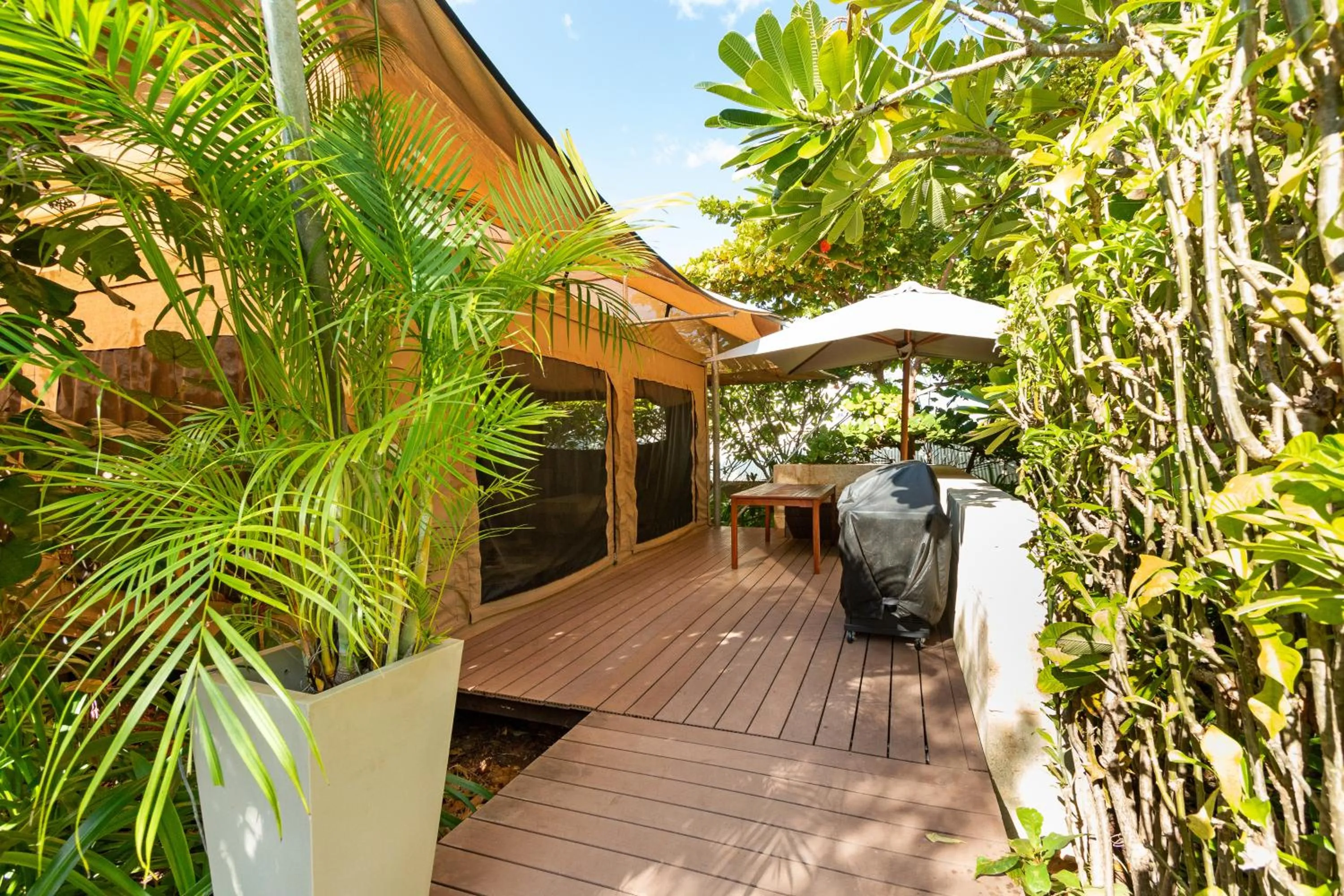 BBQ facilities in The Billi Resort