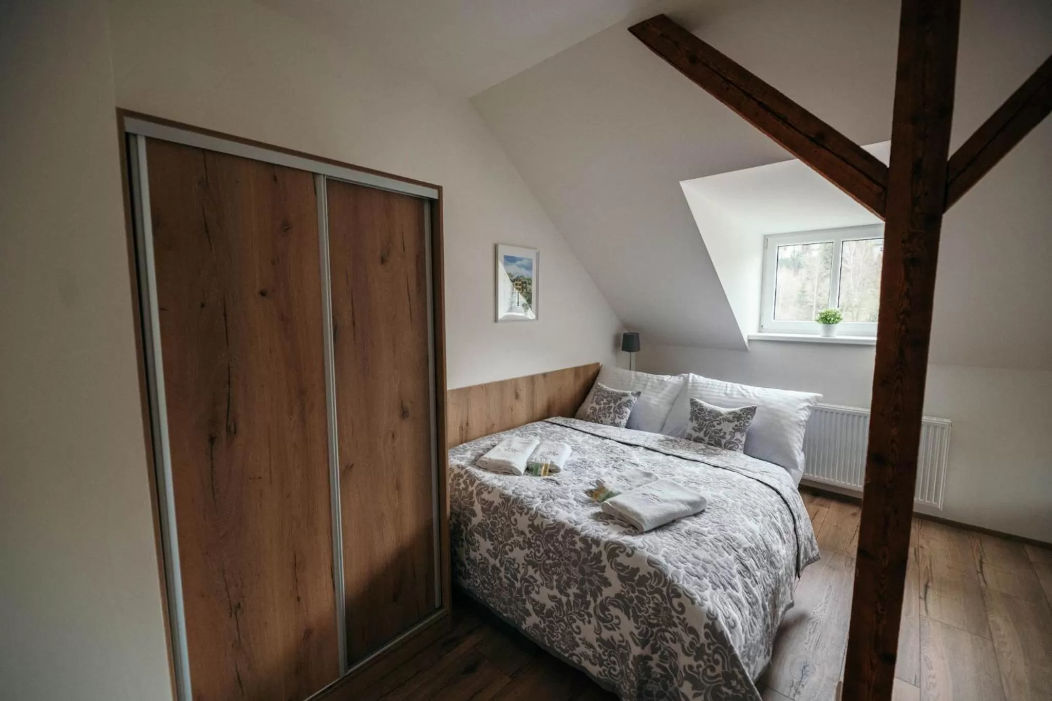 Bedroom, Bed in Vila Jáchymov