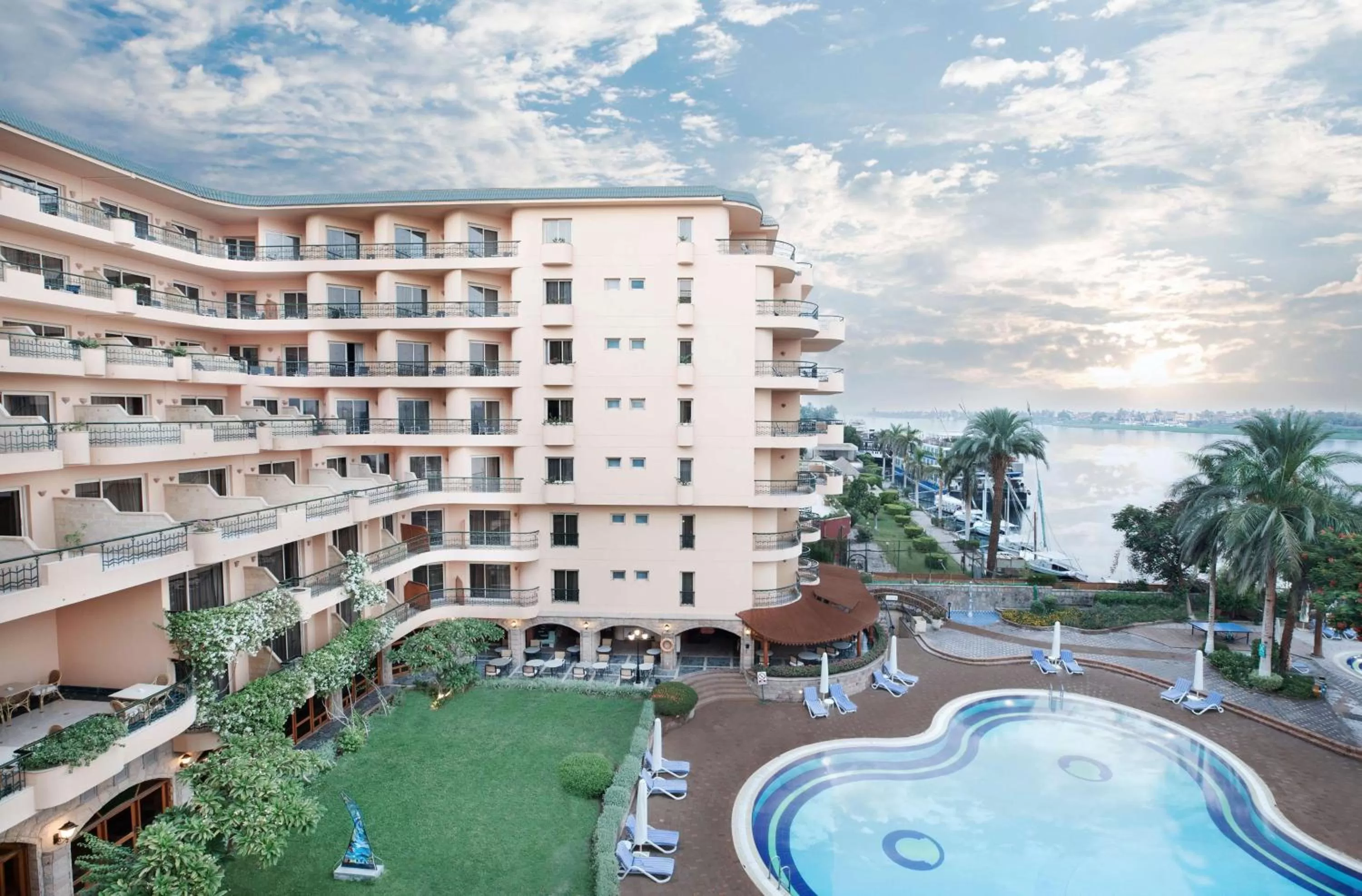 Property building in Steigenberger Nile Palace Luxor - Convention Center