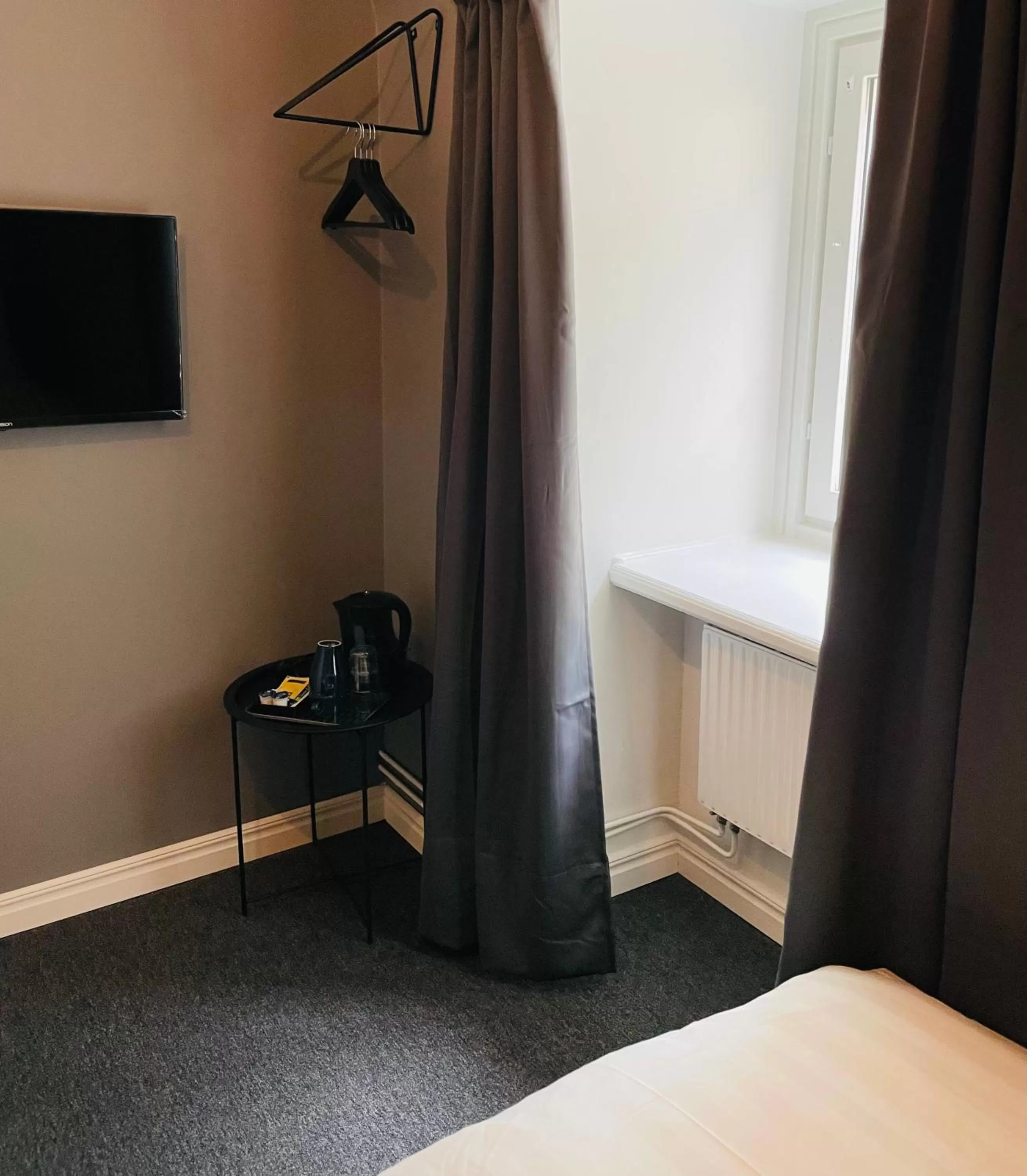 TV and multimedia, Bed in Birka Hotel