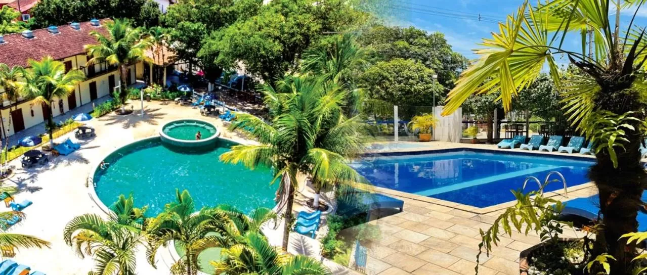 Swimming Pool in Pousada Ilha Vitoria