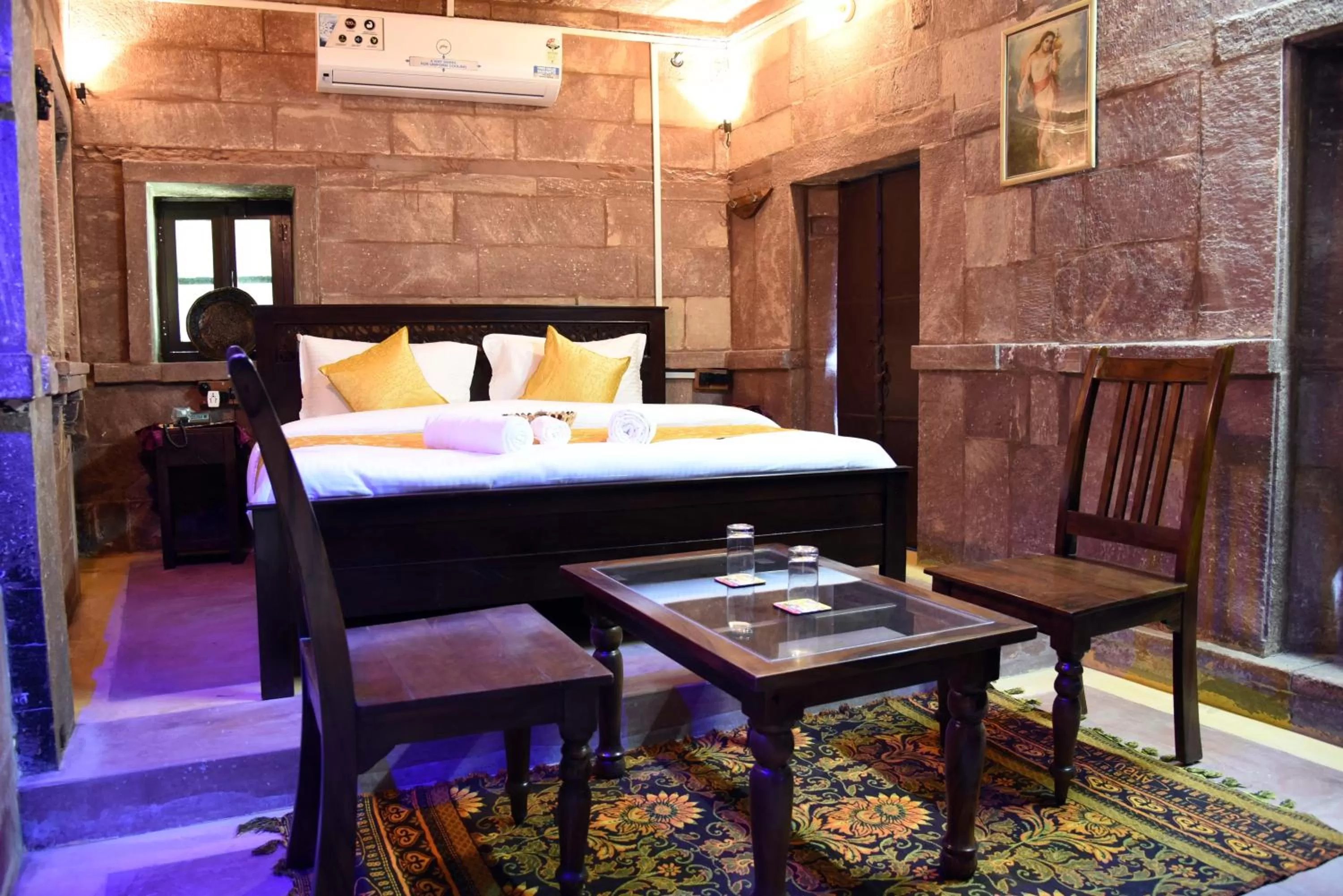 Bed in The Thikana Heritage