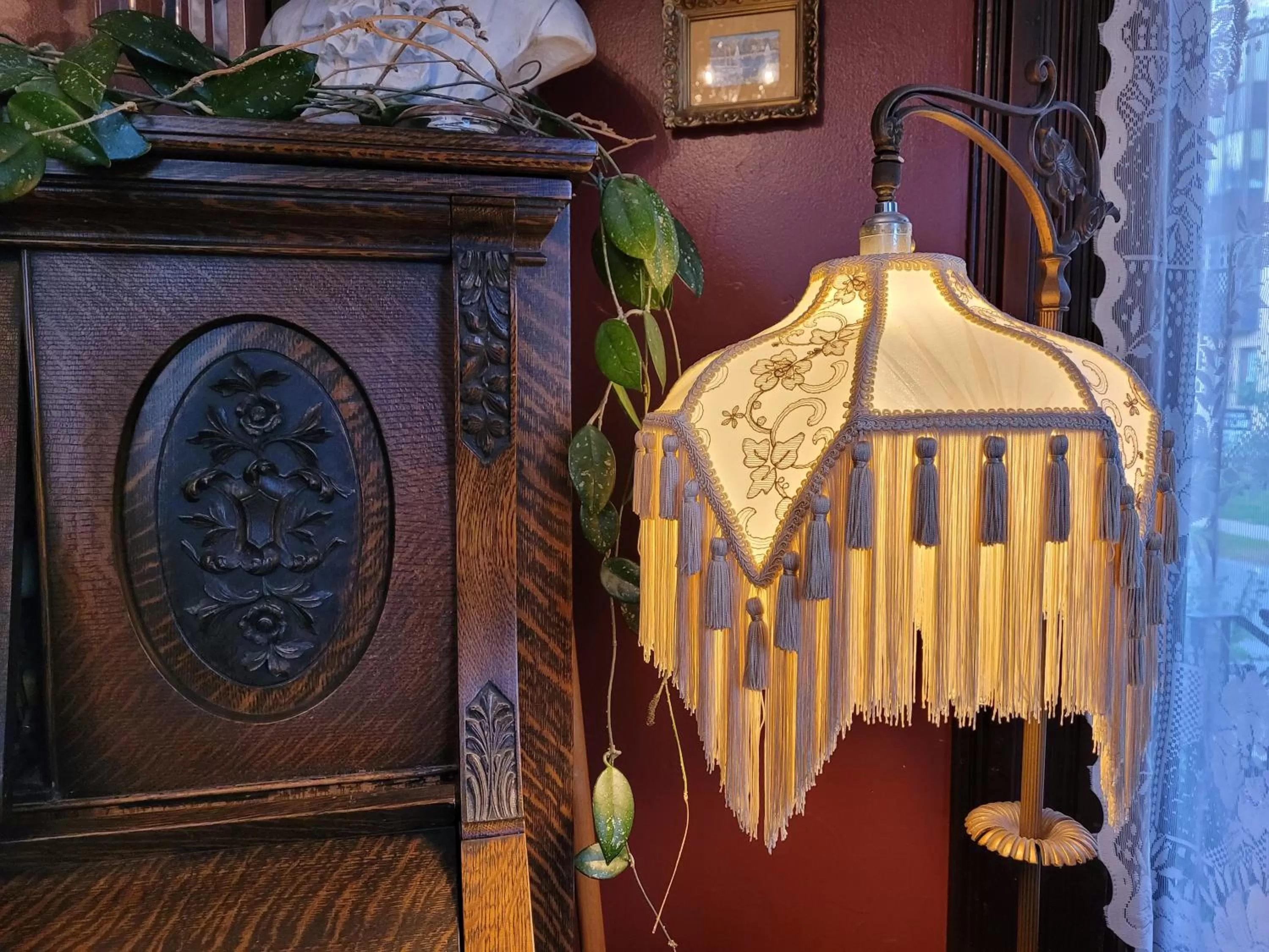 Decorative detail in Buffalo Harmony House