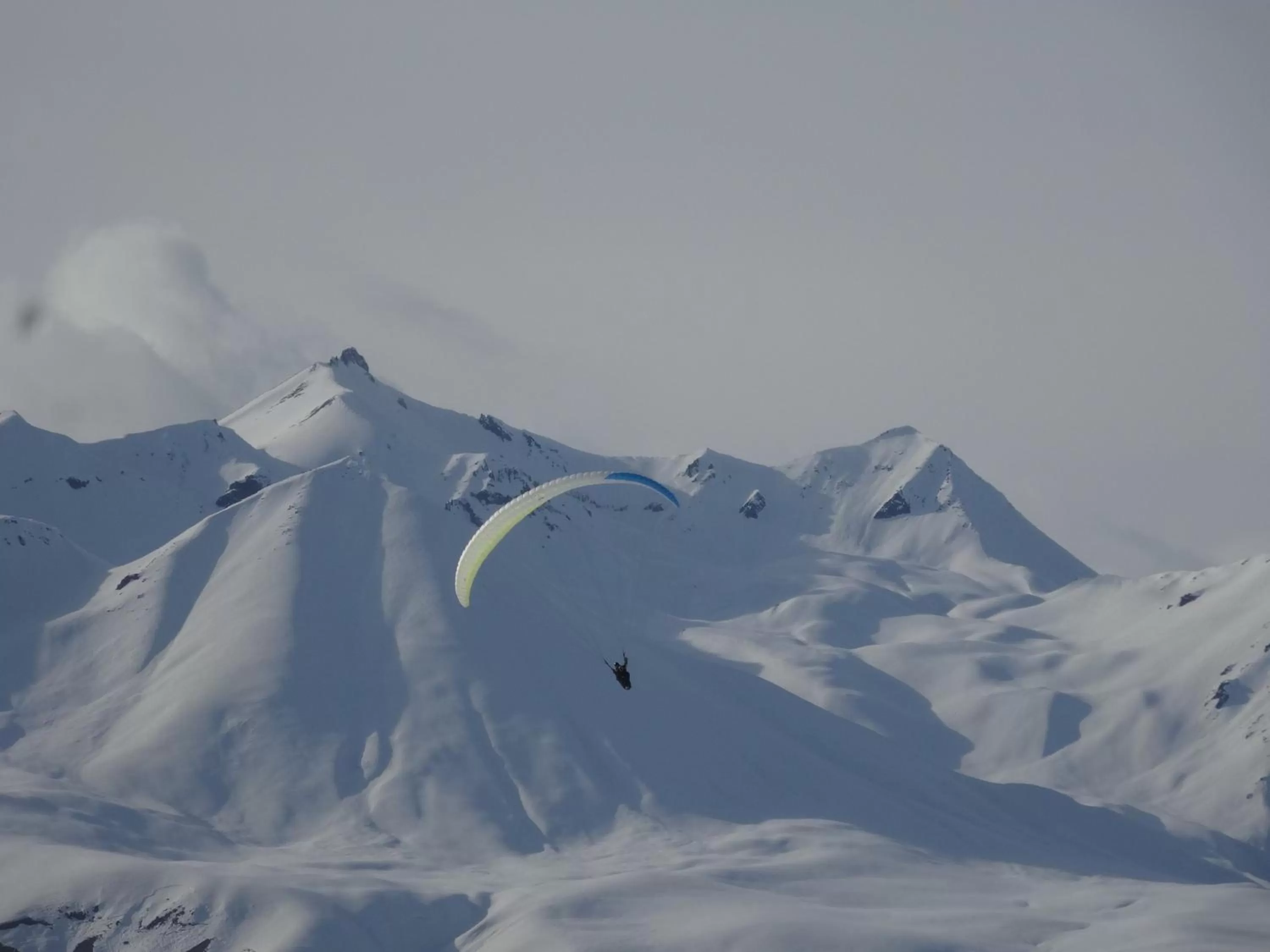 Winter in Frozen View New Gudauri